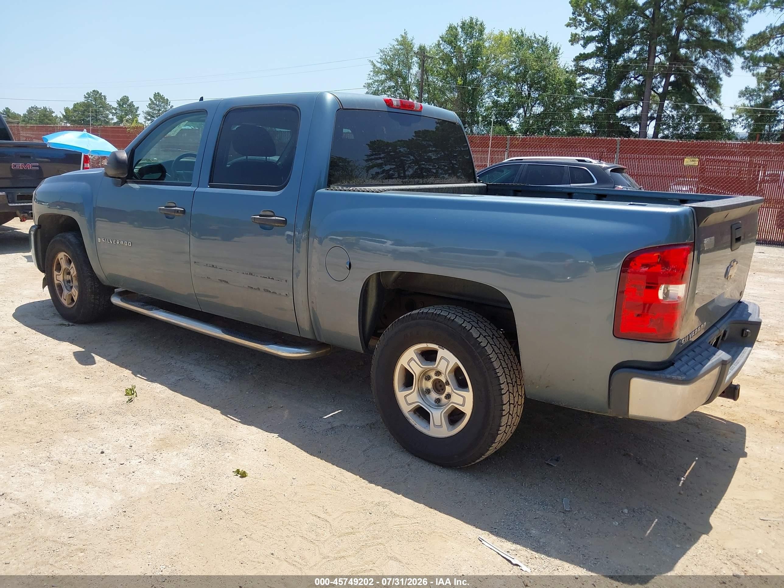 2009 Chevrolet Silverado 1500 Lt Blue vin: 3GCEK23M39G236273