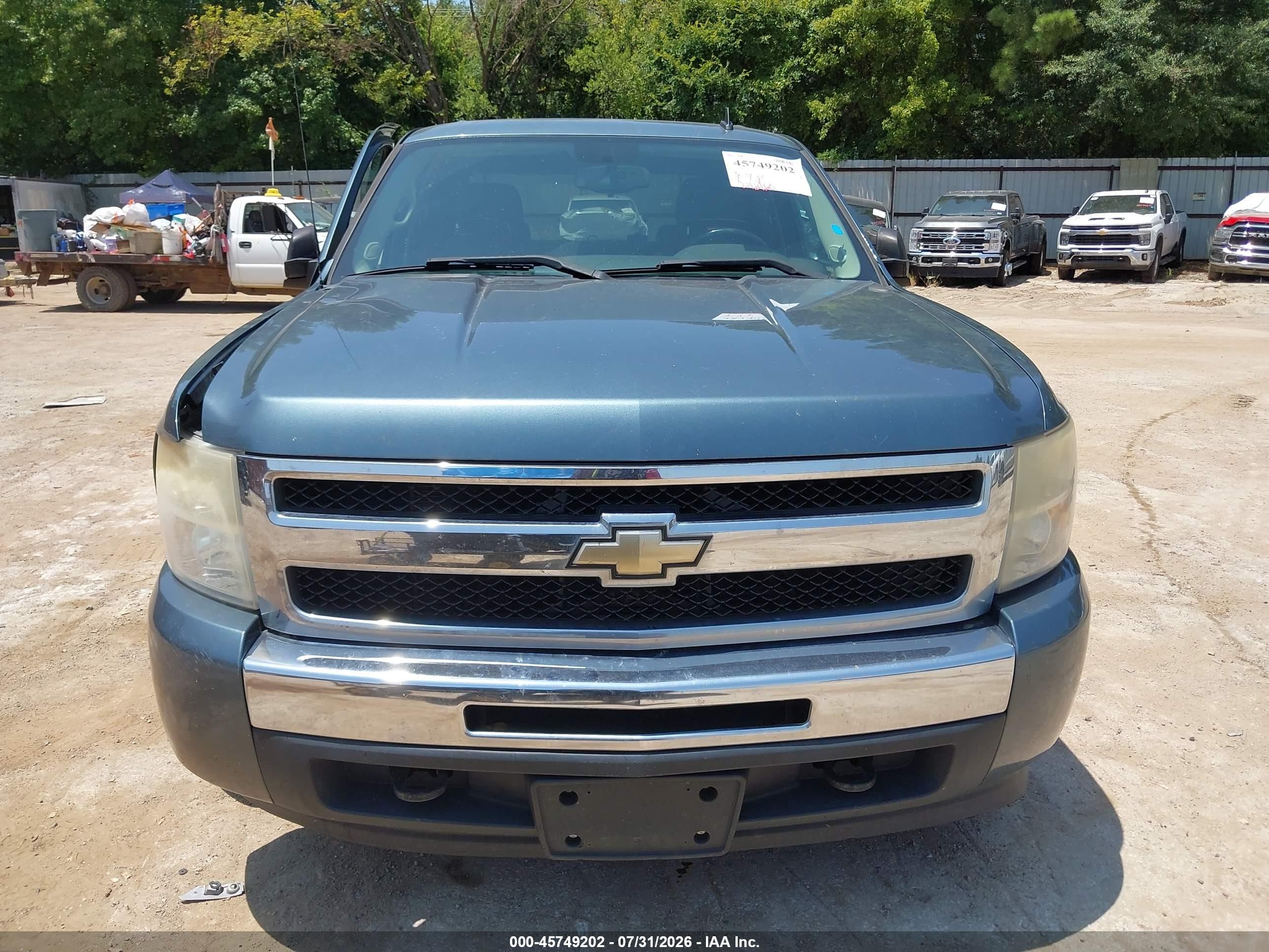 2009 Chevrolet Silverado 1500 Lt Blue vin: 3GCEK23M39G236273