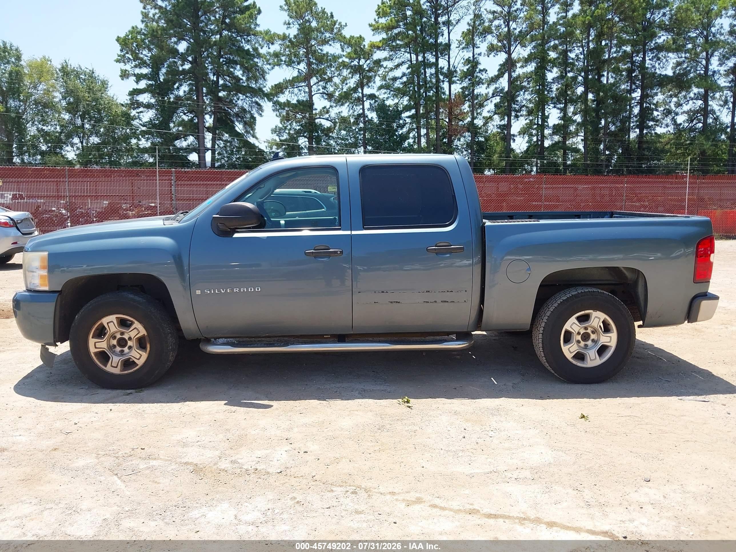 2009 Chevrolet Silverado 1500 Lt Blue vin: 3GCEK23M39G236273