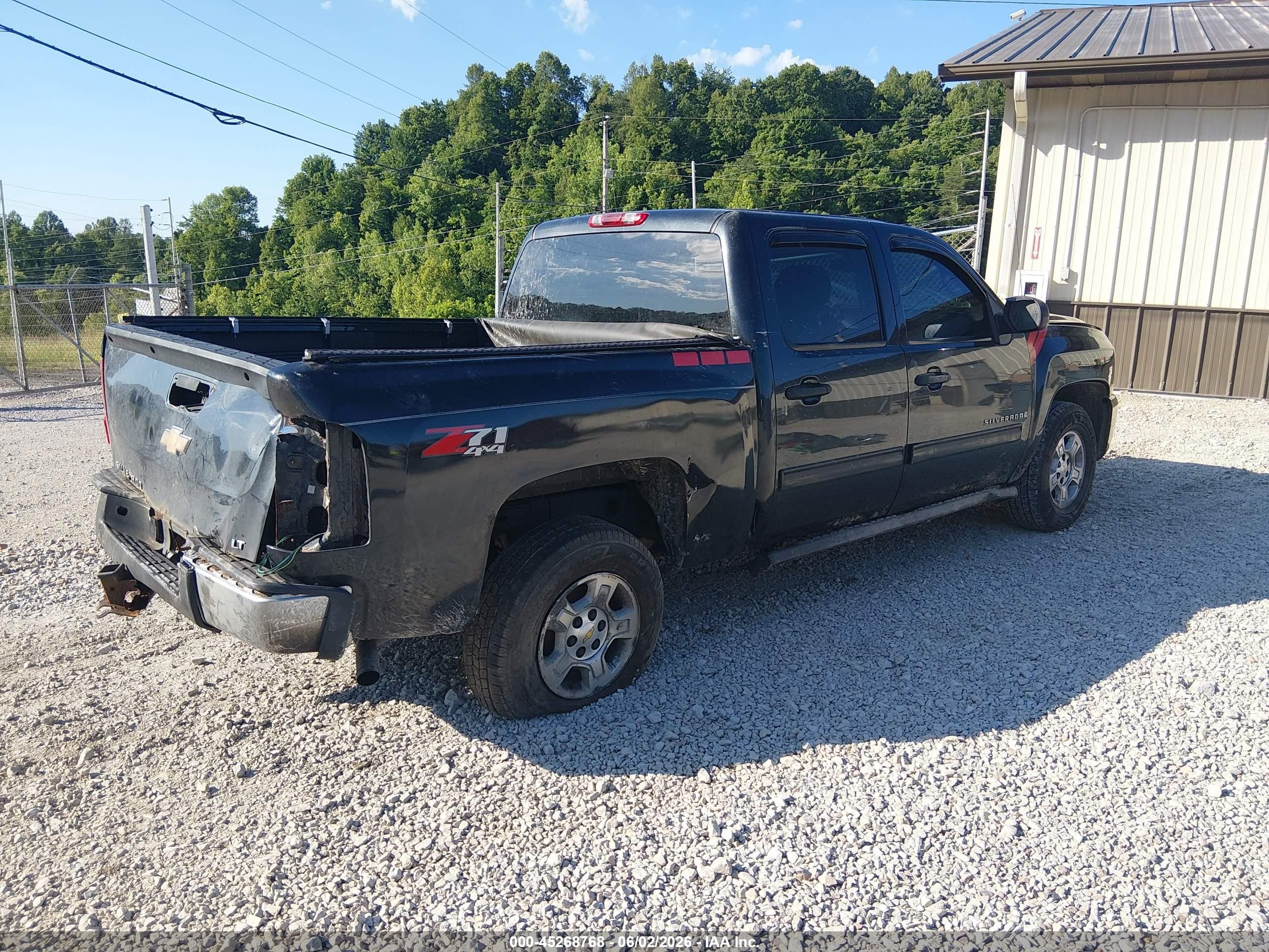 2009 Chevrolet Silverado 1500 Lt Black vin: 3GCEK23M59G170227