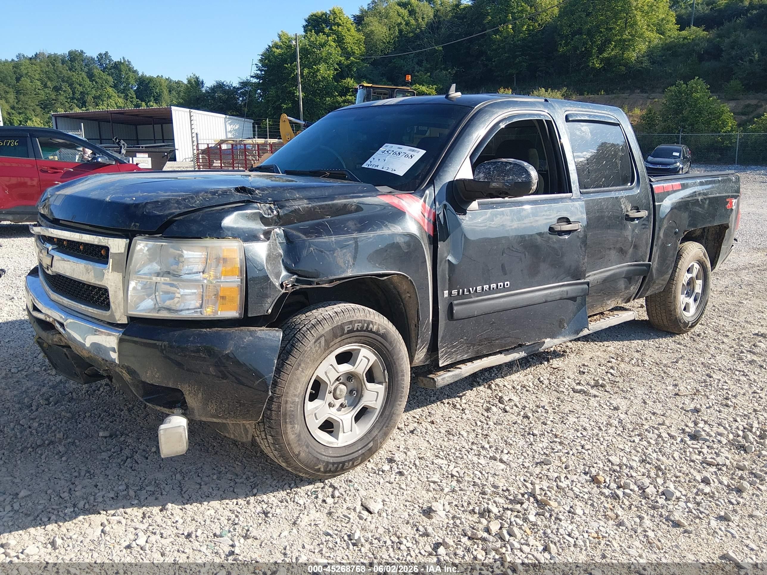 2009 Chevrolet Silverado 1500 Lt Black vin: 3GCEK23M59G170227