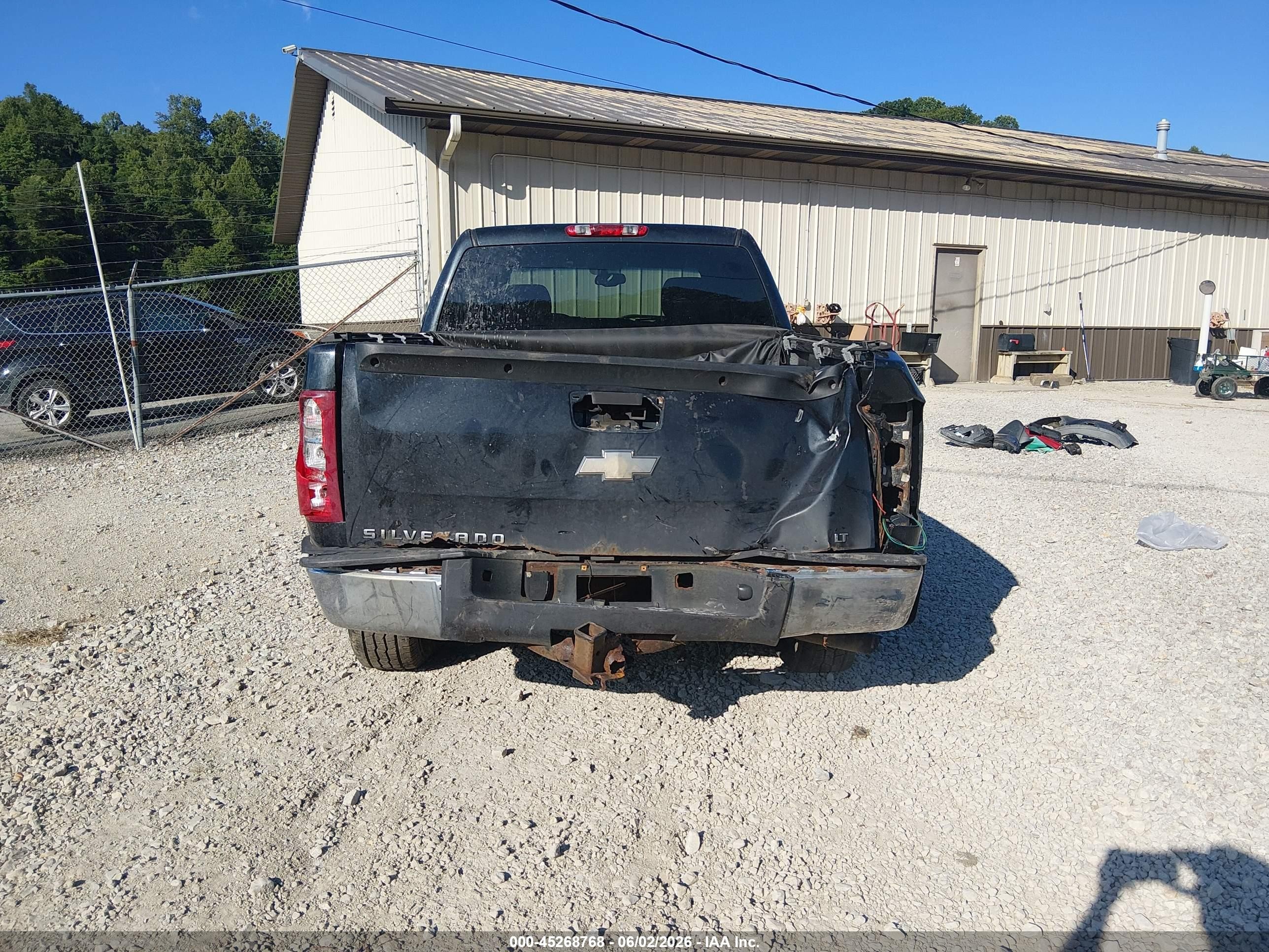 2009 Chevrolet Silverado 1500 Lt Black vin: 3GCEK23M59G170227