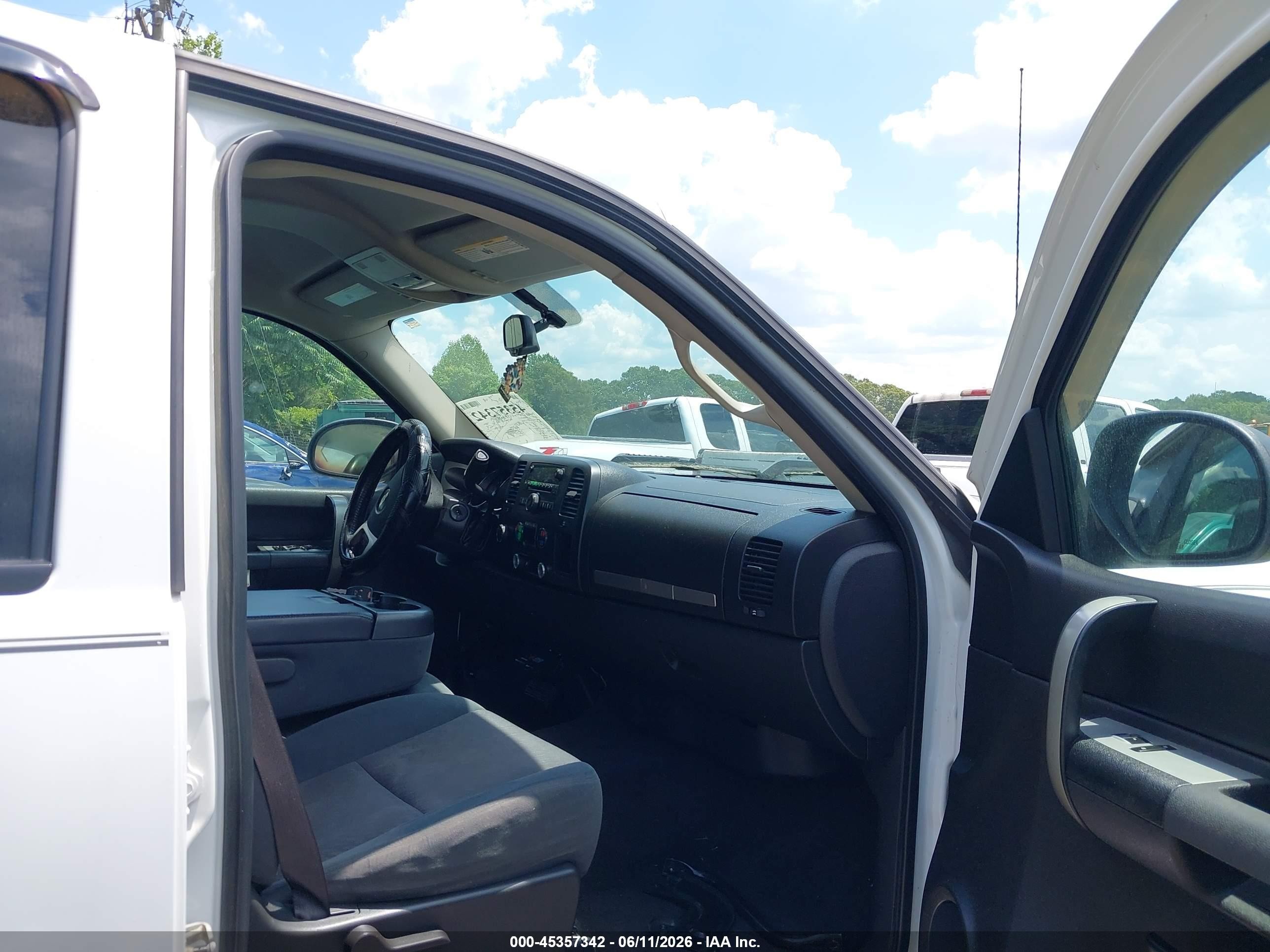 2009 Chevrolet Silverado 1500 Lt White vin: 3GCEK23M59G173970