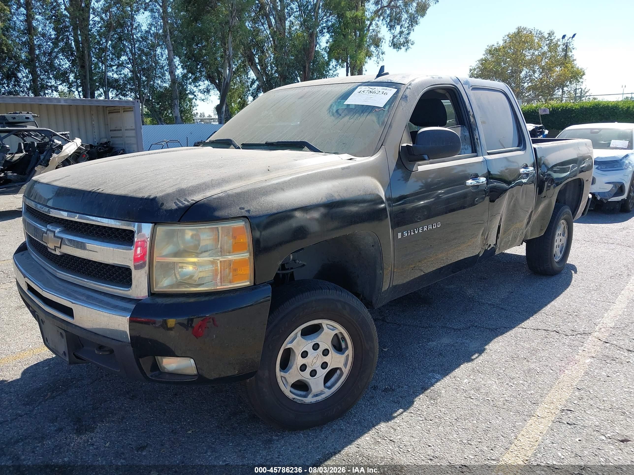 2009 Chevrolet Silverado 1500 Lt Черный vin: 3GCEK23M69G151153