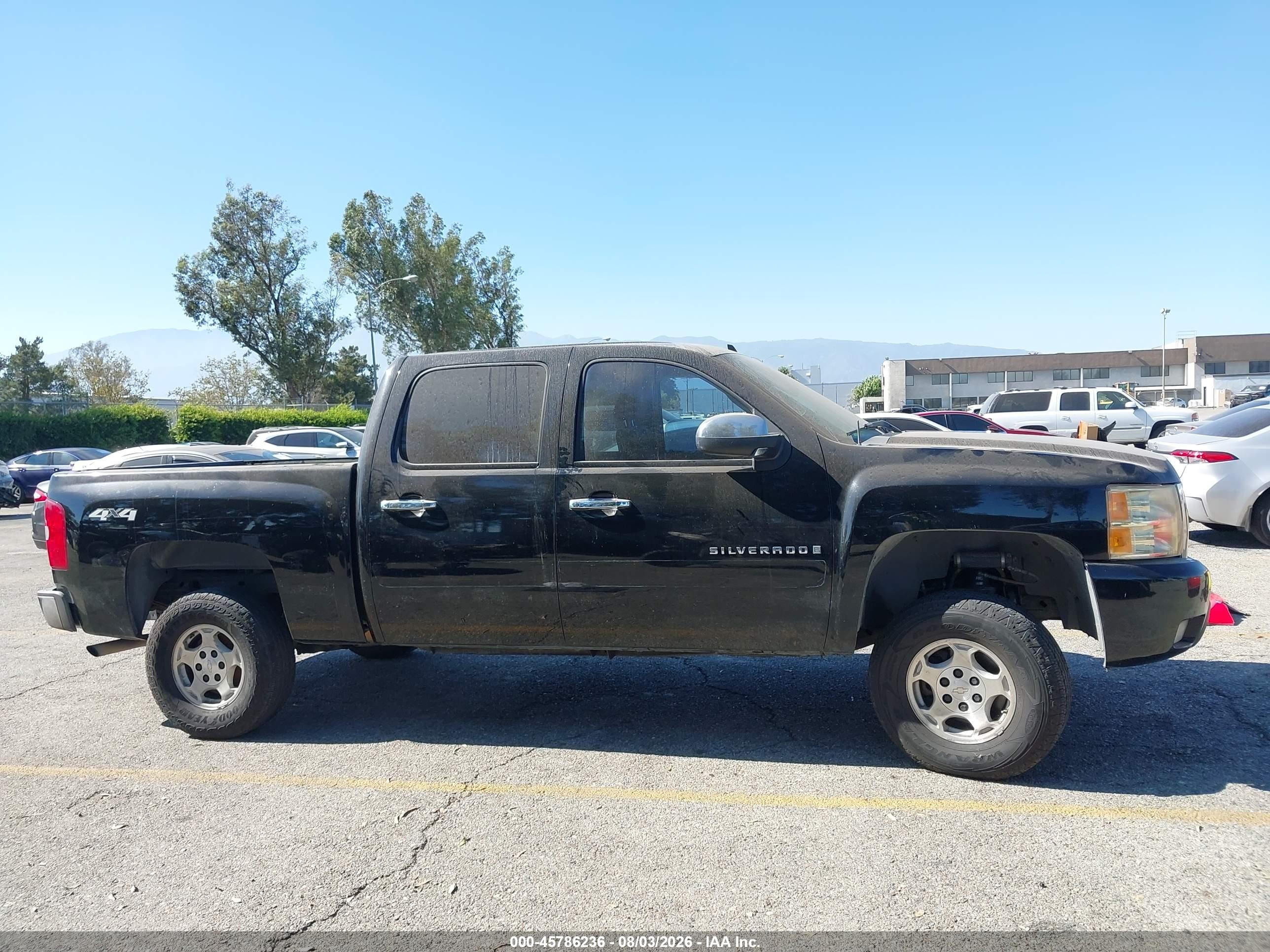 2009 Chevrolet Silverado 1500 Lt Черный vin: 3GCEK23M69G151153