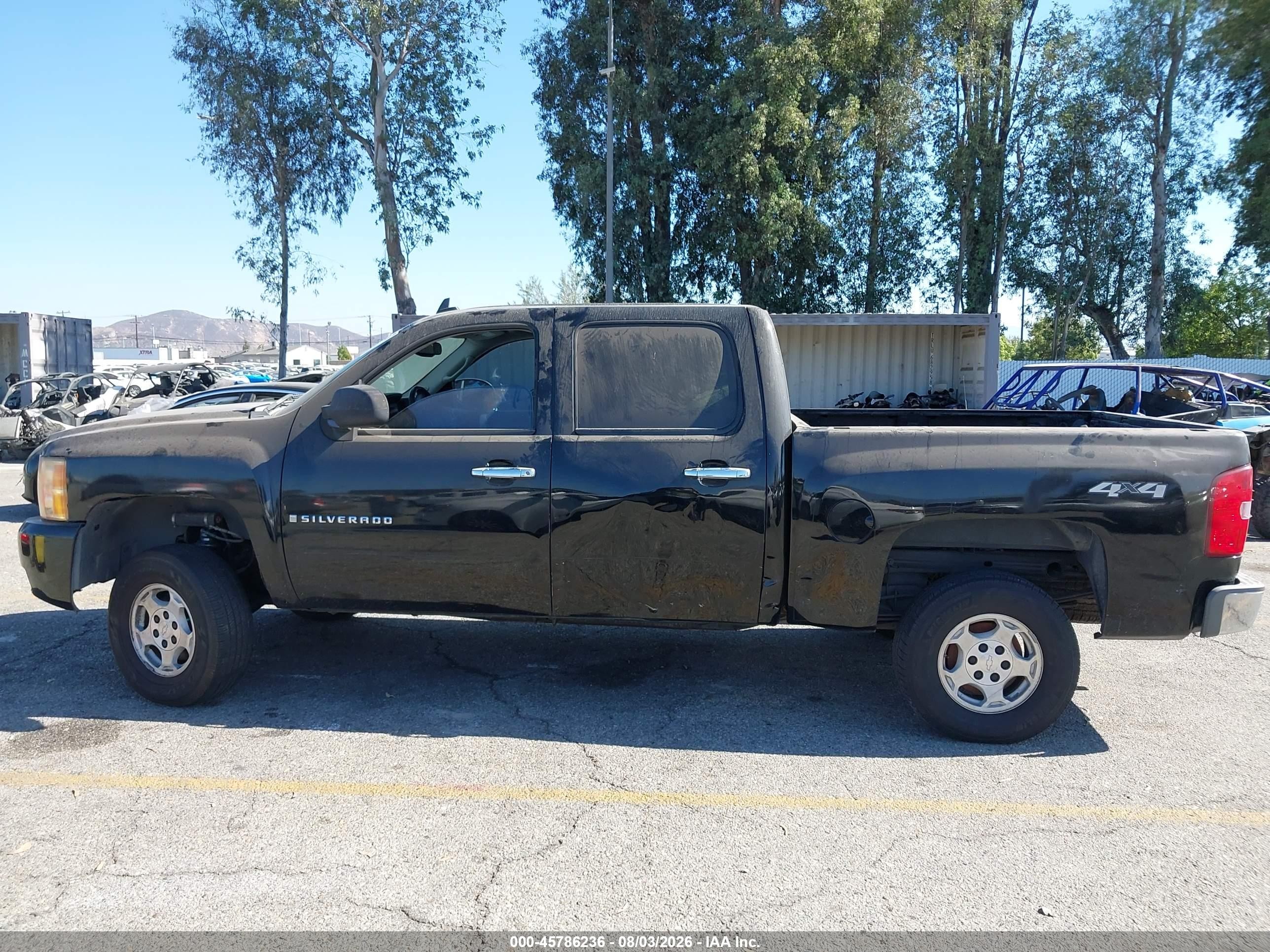 2009 Chevrolet Silverado 1500 Lt Черный vin: 3GCEK23M69G151153