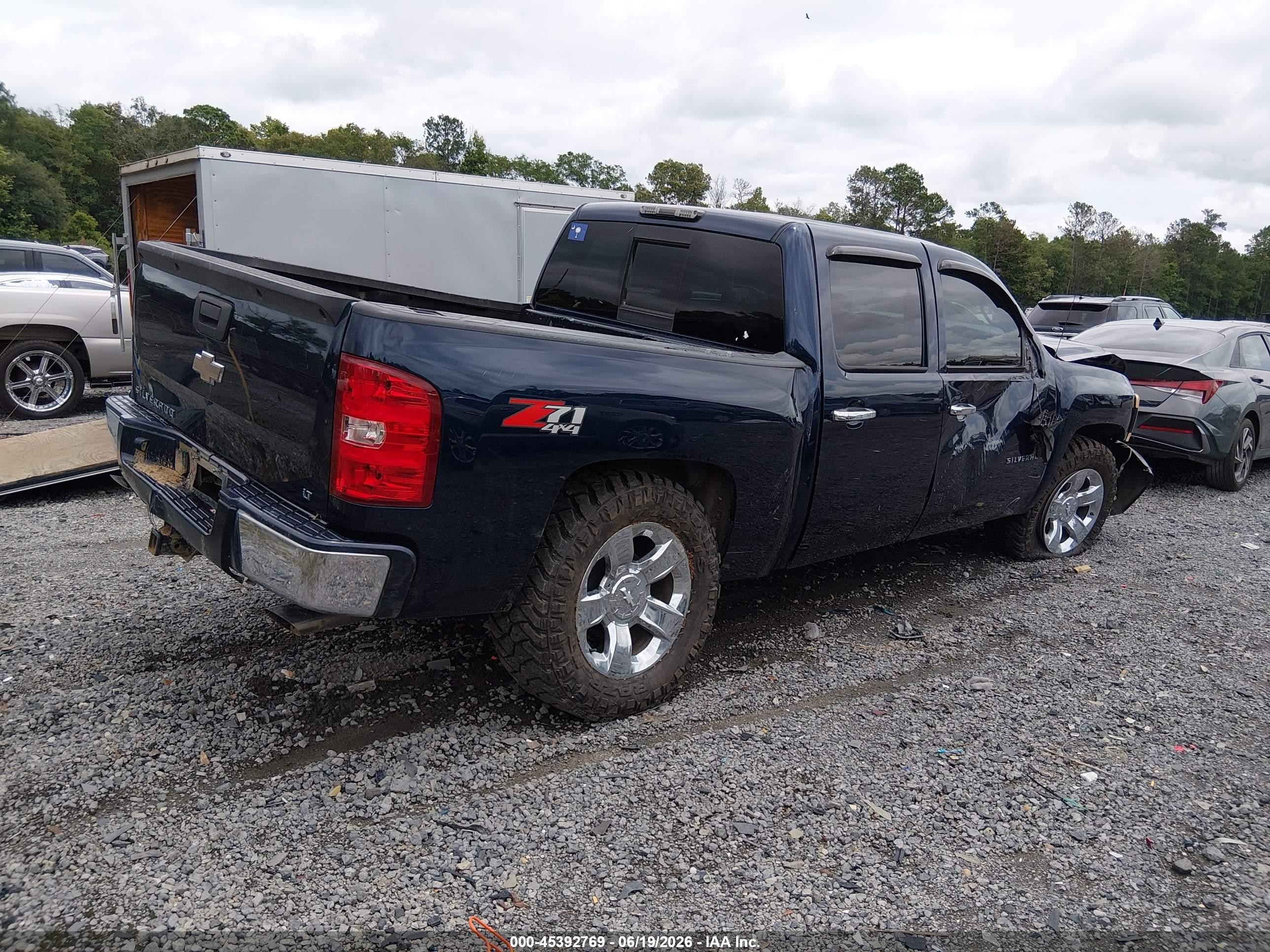 2009 Chevrolet Silverado 1500 Lt Blue vin: 3GCEK23M69G182984