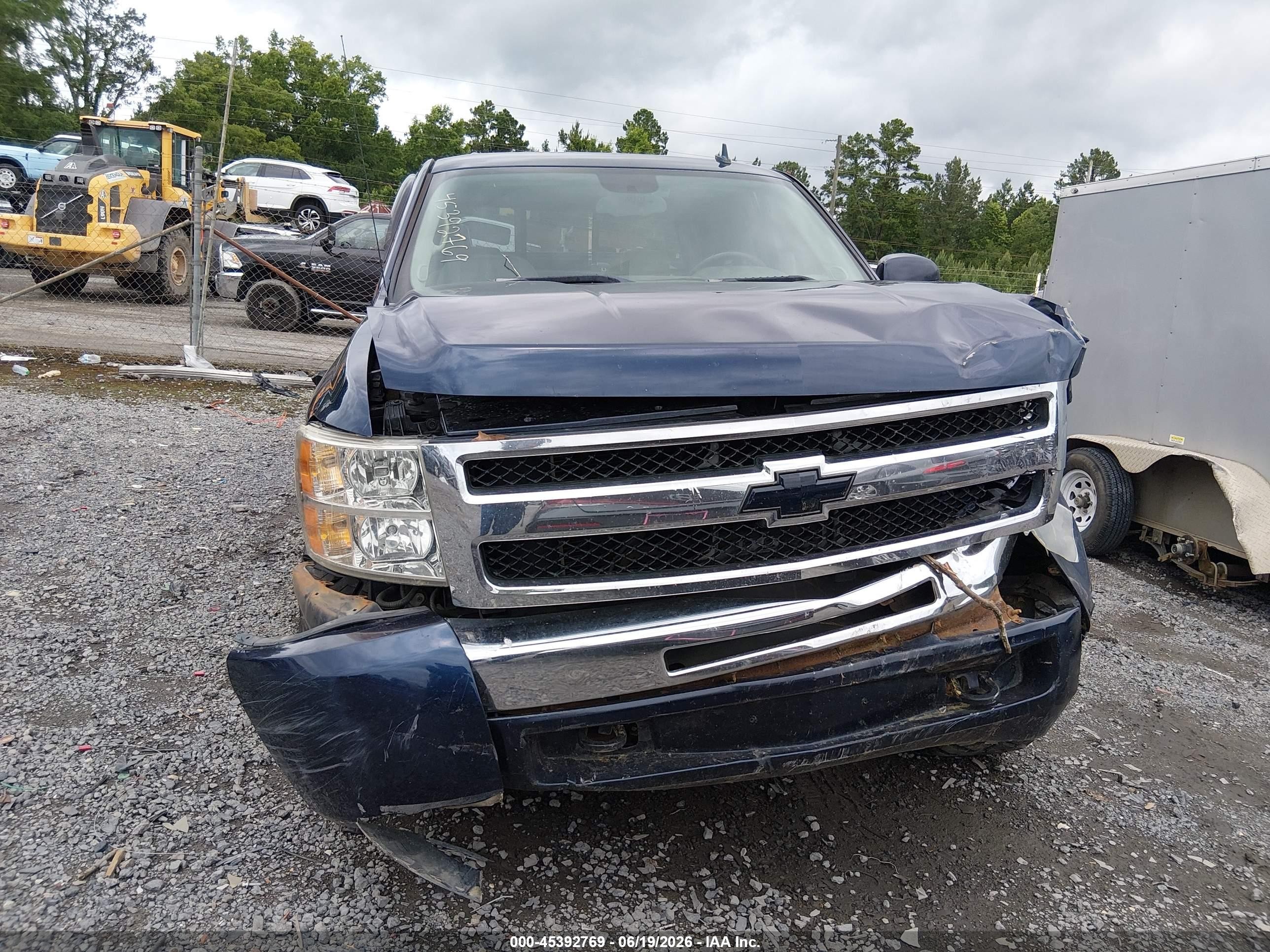 2009 Chevrolet Silverado 1500 Lt Blue vin: 3GCEK23M69G182984
