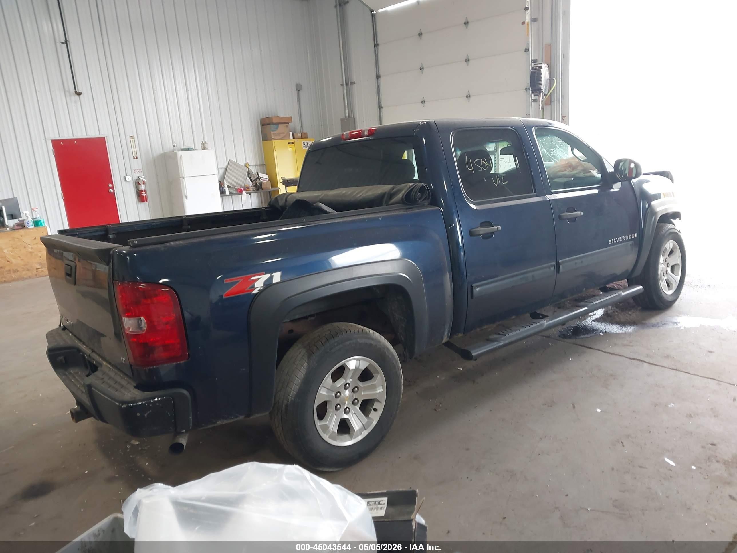 2009 Chevrolet Silverado 1500 Lt Blue vin: 3GCEK23M79G270099