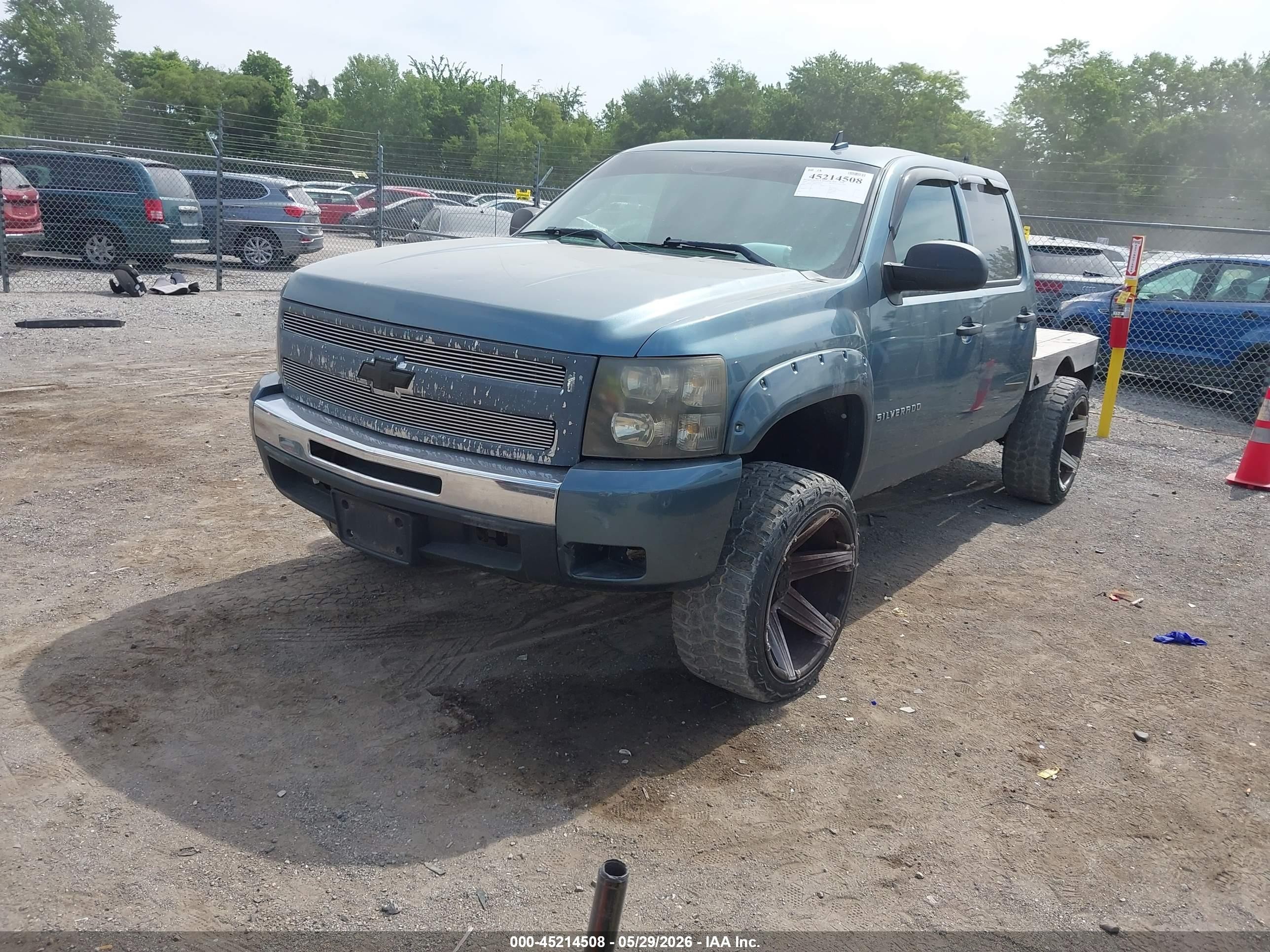 2009 Chevrolet Silverado 1500 Lt Green vin: 3GCEK23M89G278454