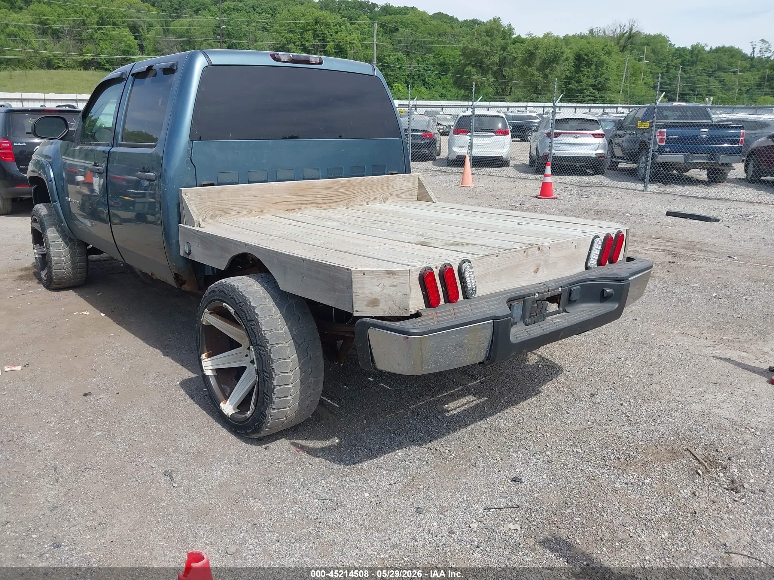 2009 Chevrolet Silverado 1500 Lt Green vin: 3GCEK23M89G278454