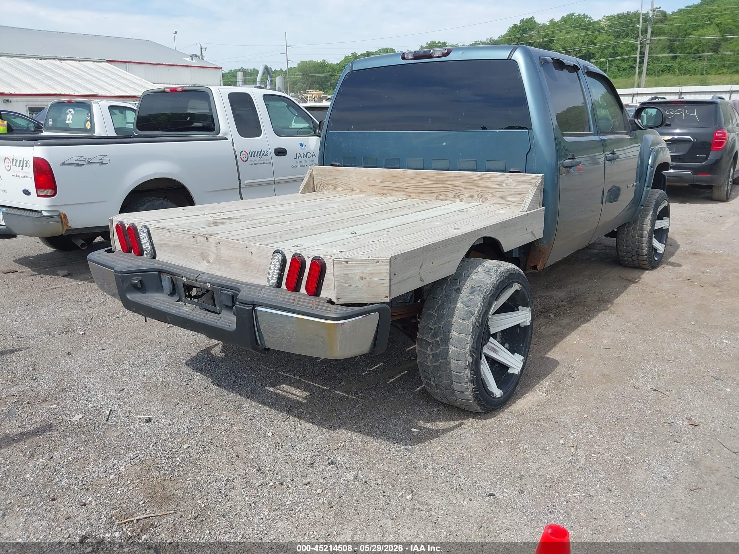 2009 Chevrolet Silverado 1500 Lt Green vin: 3GCEK23M89G278454