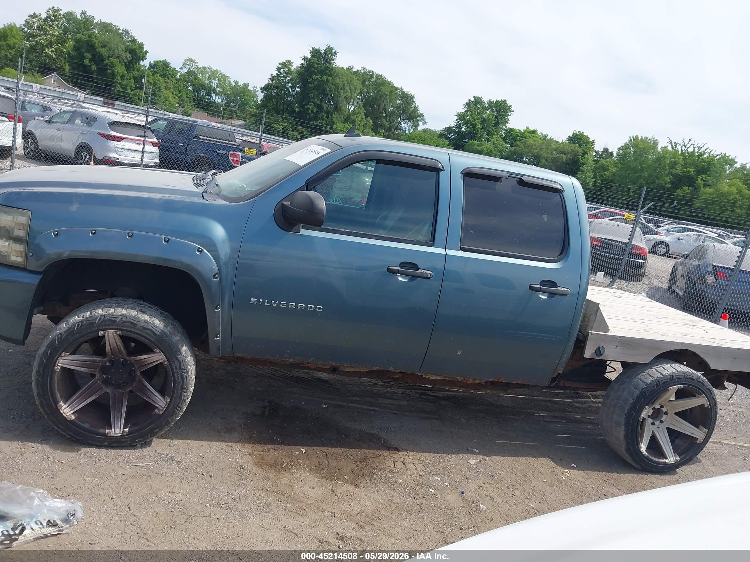2009 Chevrolet Silverado 1500 Lt Green vin: 3GCEK23M89G278454
