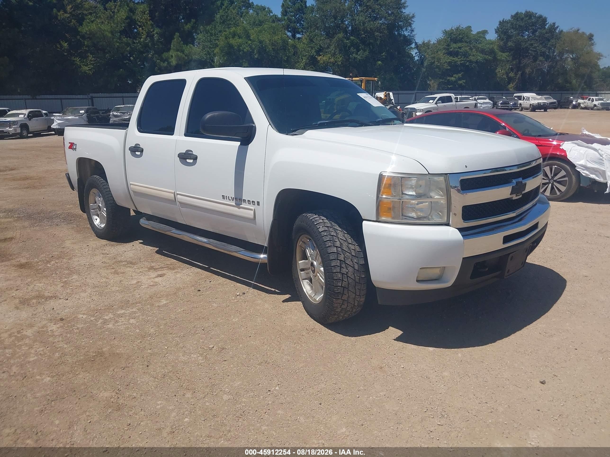 2009 Chevrolet Silverado 1500 Lt White vin: 3GCEK23M99G264952