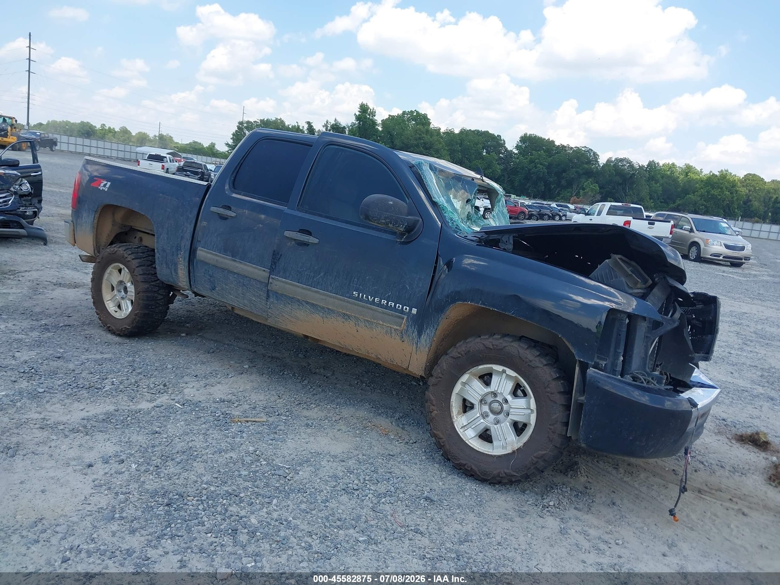 2009 Chevrolet Silverado 1500 Lt Black vin: 3GCEK23MX9G213105
