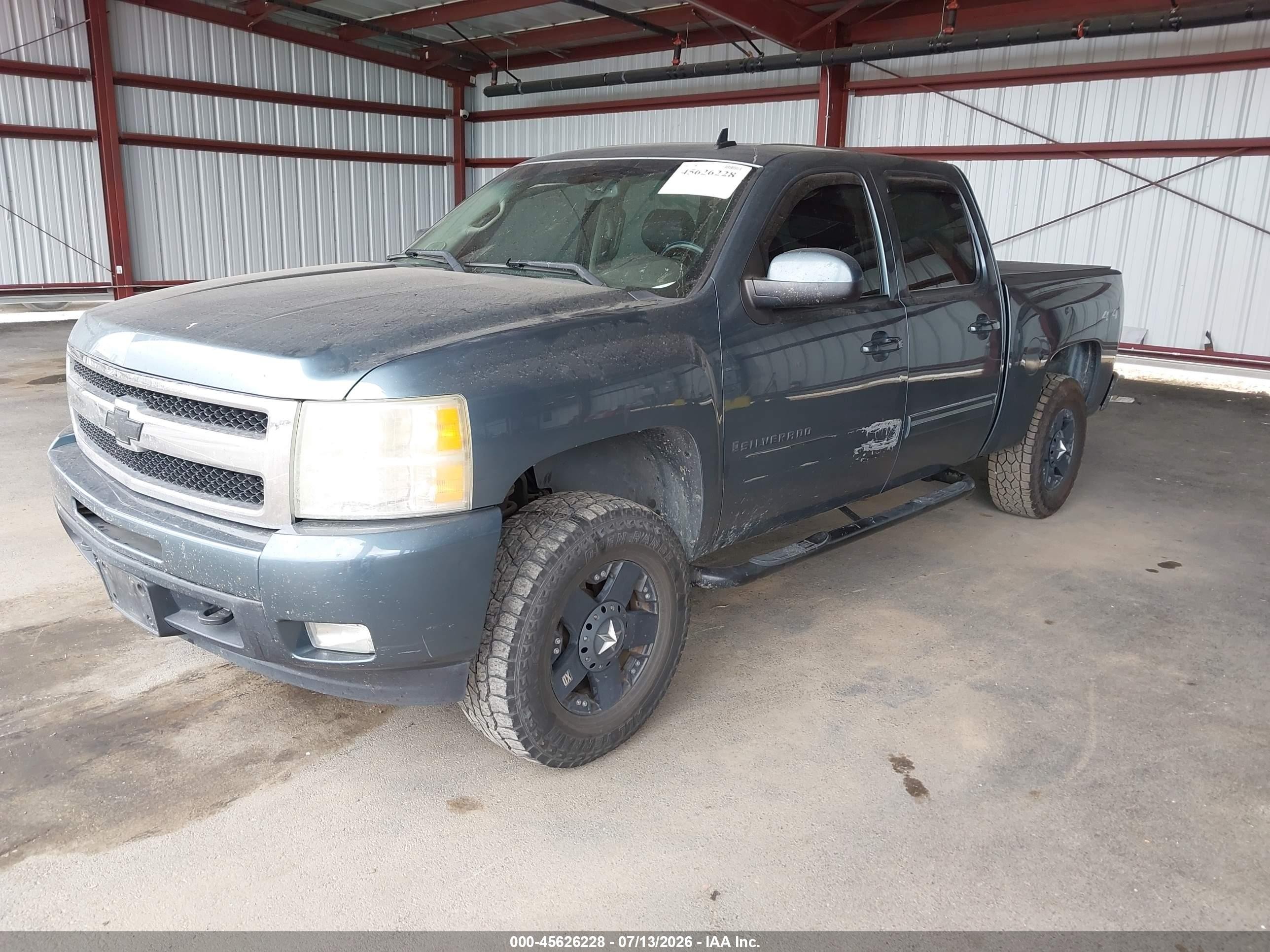 2009 Chevrolet Silverado 1500 Ltz Green vin: 3GCEK33279G109515