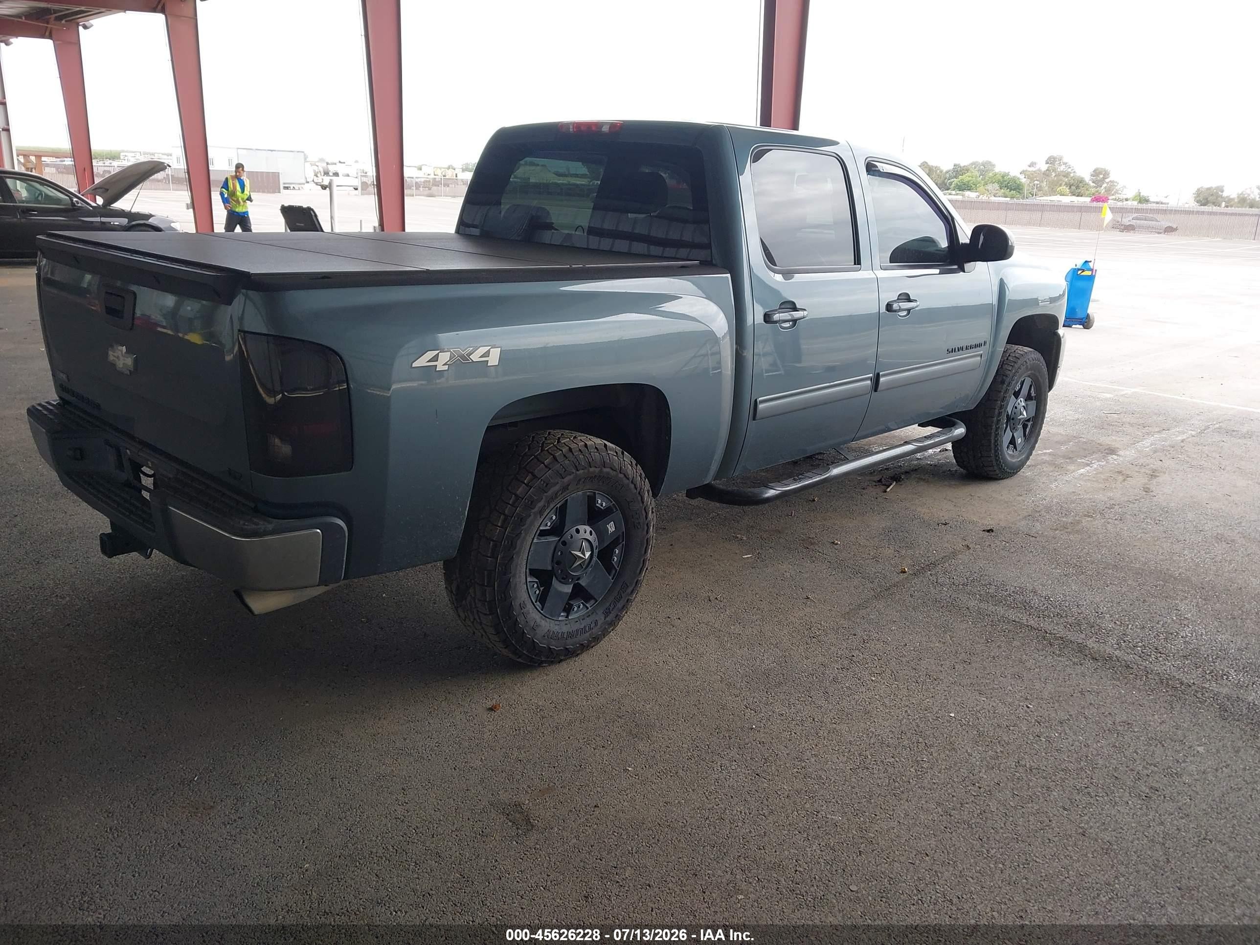 2009 Chevrolet Silverado 1500 Ltz Green vin: 3GCEK33279G109515