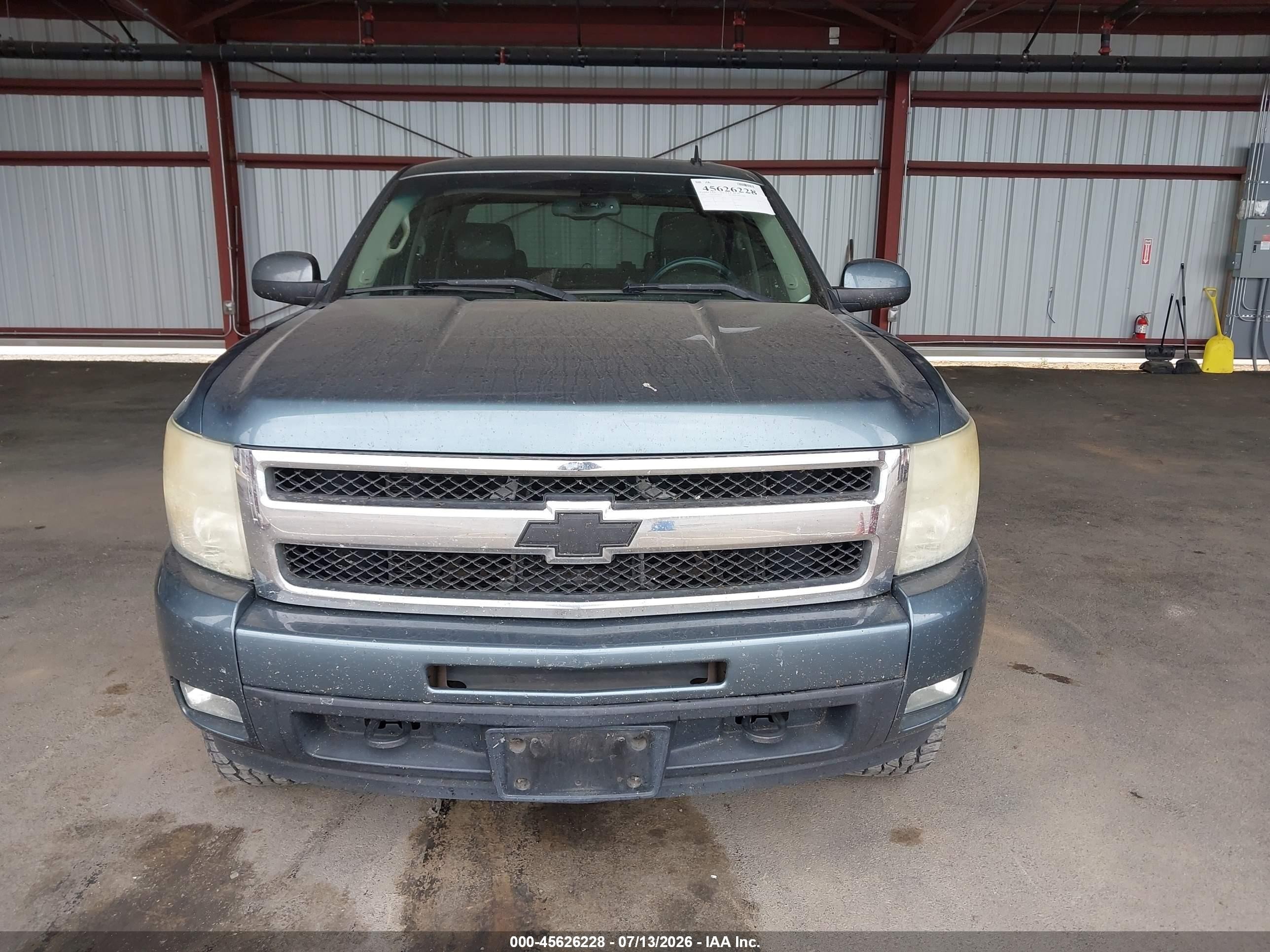 2009 Chevrolet Silverado 1500 Ltz Green vin: 3GCEK33279G109515