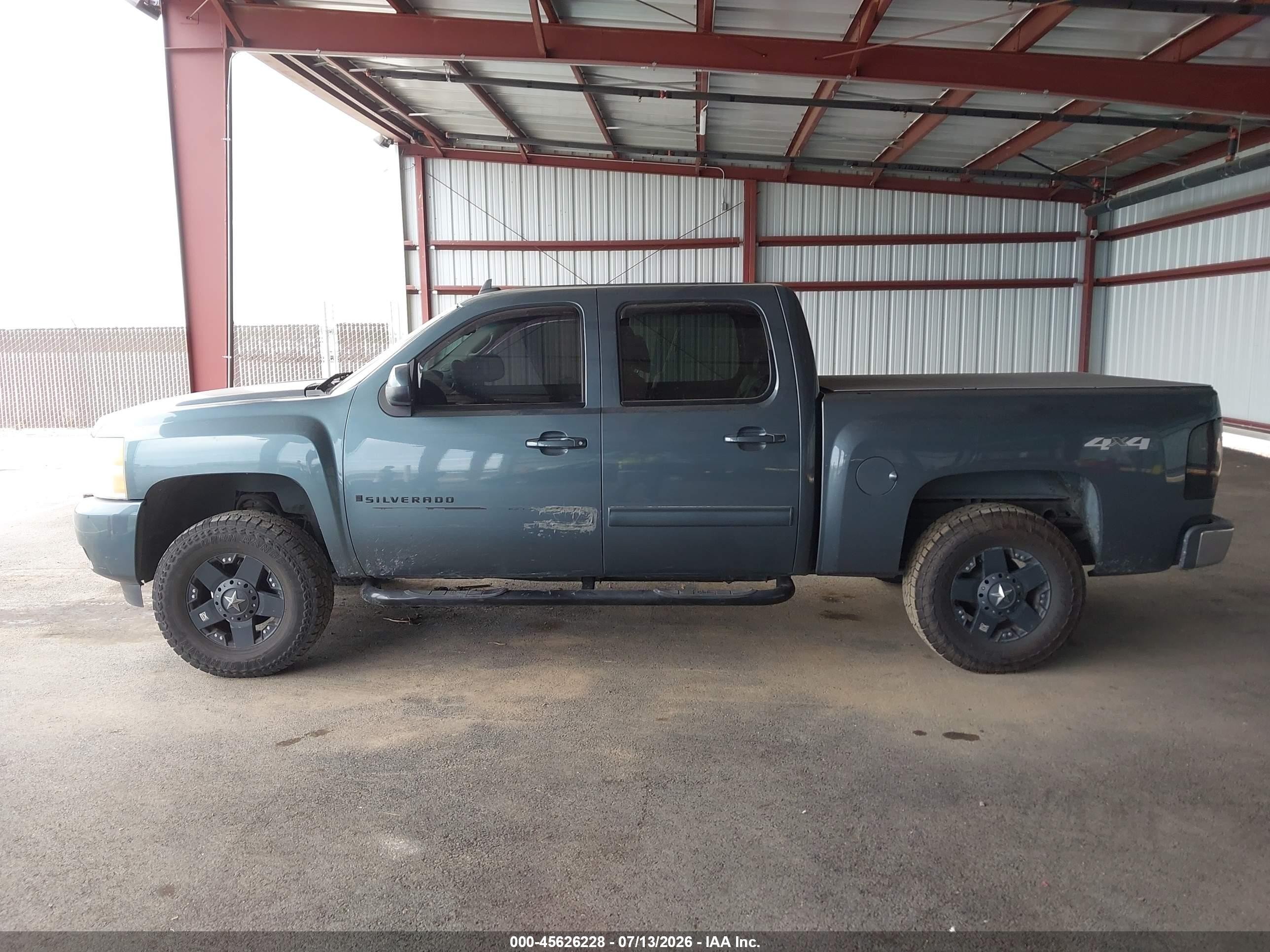 2009 Chevrolet Silverado 1500 Ltz Green vin: 3GCEK33279G109515