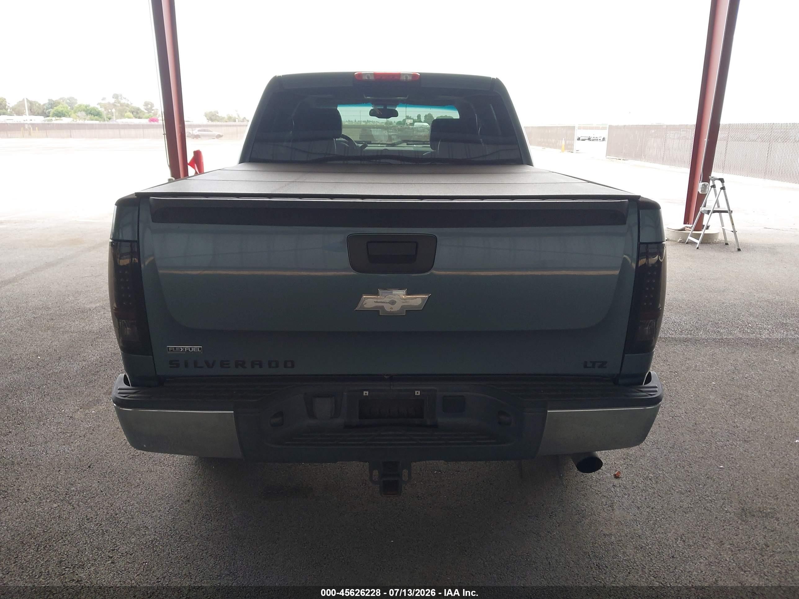 2009 Chevrolet Silverado 1500 Ltz Green vin: 3GCEK33279G109515