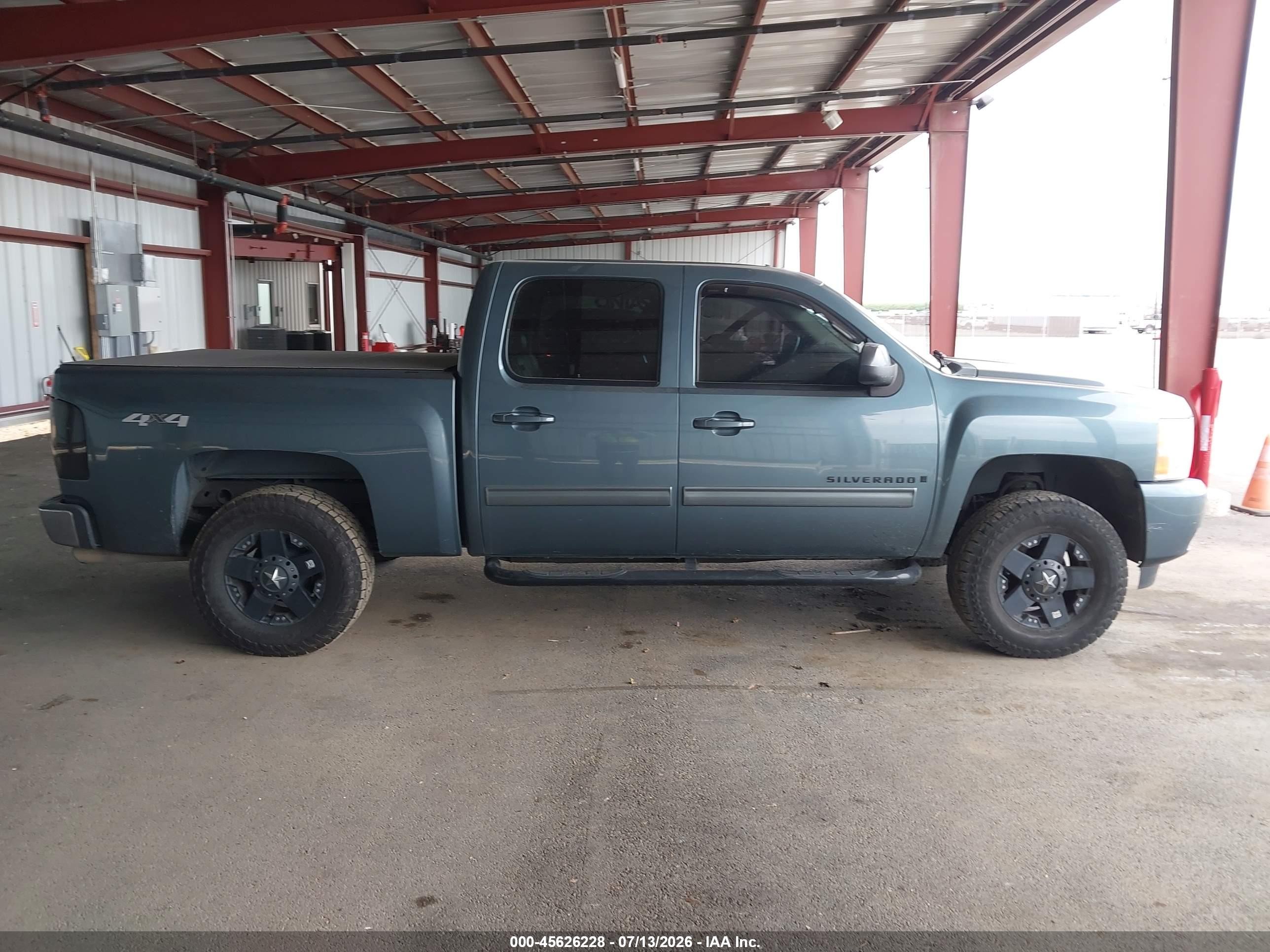 2009 Chevrolet Silverado 1500 Ltz Green vin: 3GCEK33279G109515