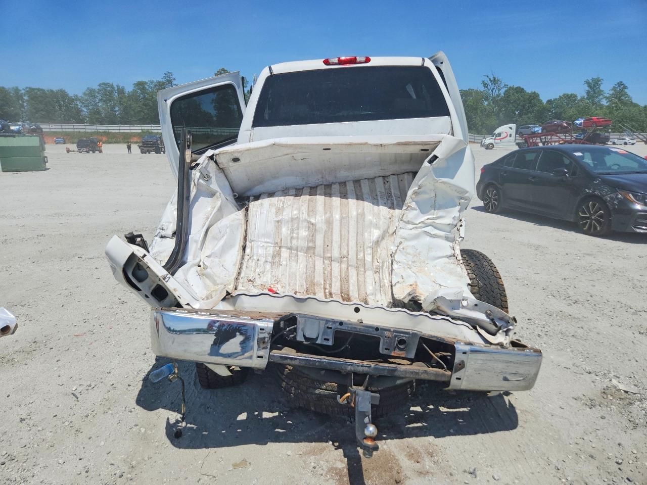 2009 Chevrolet Silverado K1500 Ltz White vin: 3GCEK33309G271947