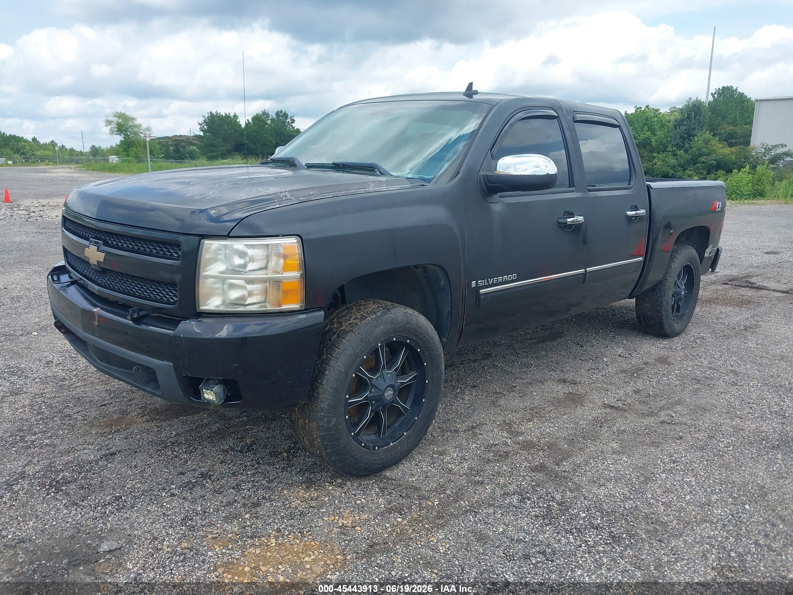2009 Chevrolet Silverado 1500 Ltz Черный vin: 3GCEK33319G187037
