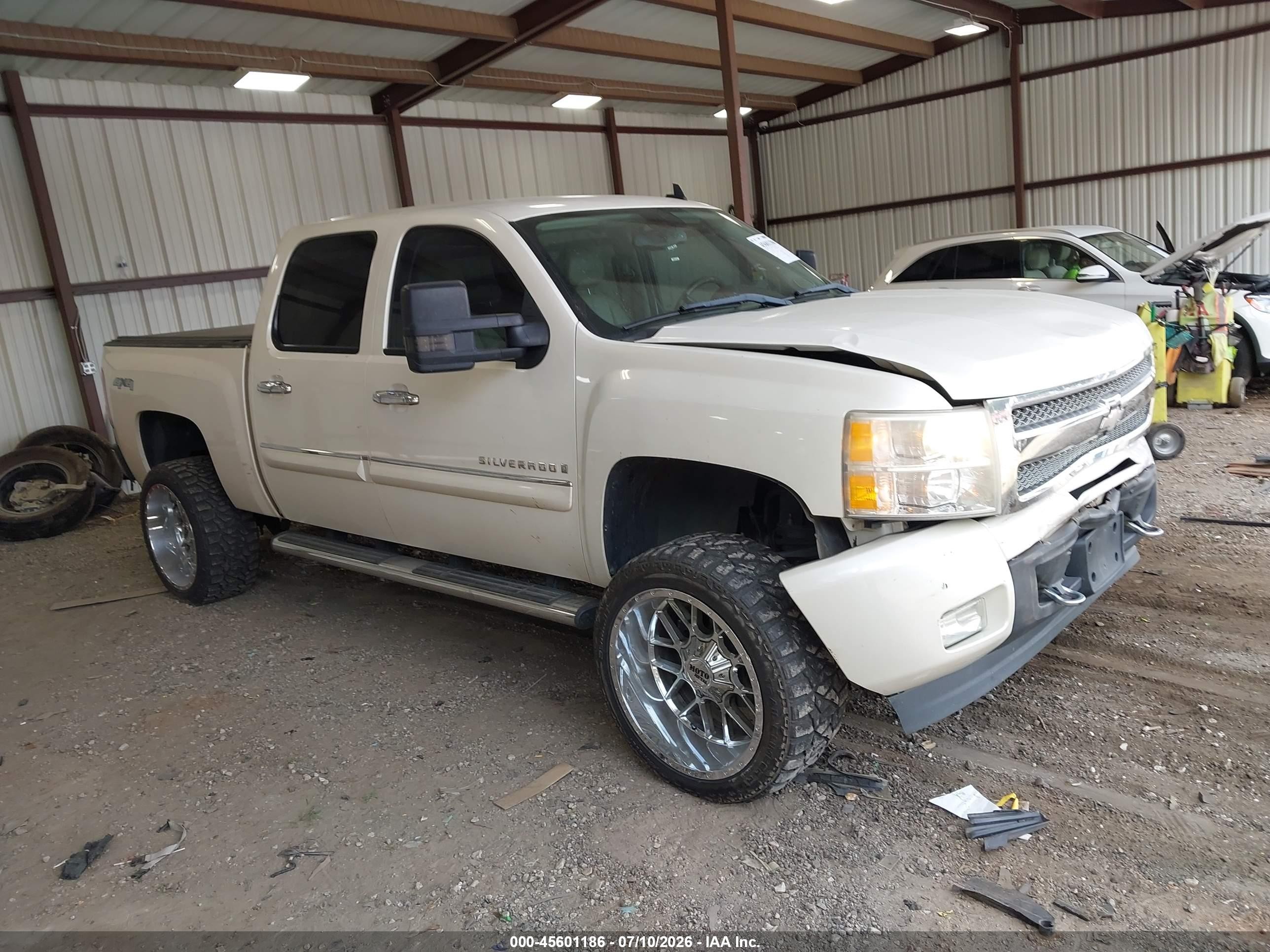 2009 Chevrolet Silverado 1500 Ltz White vin: 3GCEK33369G159055