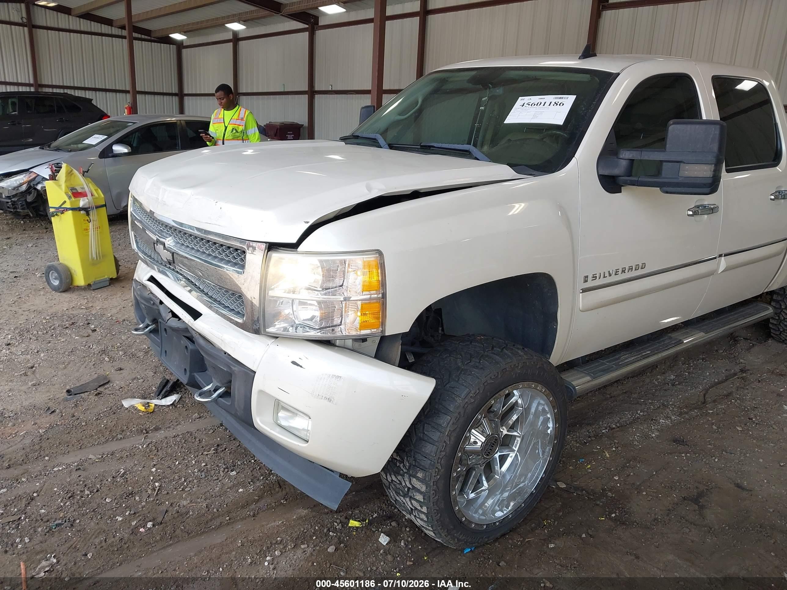 2009 Chevrolet Silverado 1500 Ltz White vin: 3GCEK33369G159055