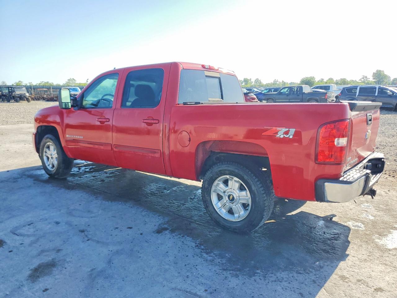2009 Chevrolet Silverado K1500 Ltz Red vin: 3GCEK33389G164435