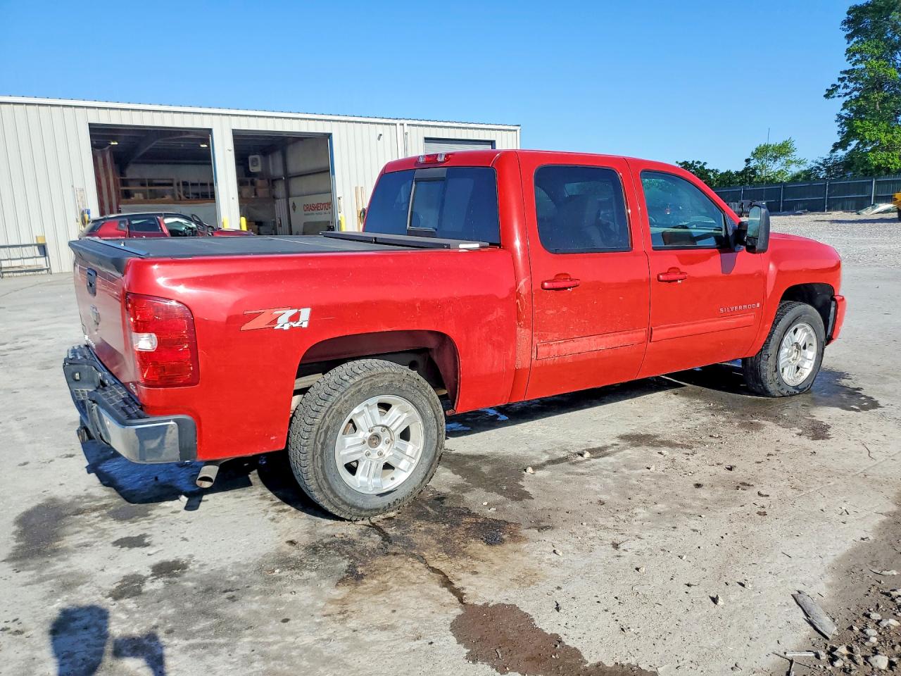 2009 Chevrolet Silverado K1500 Ltz Red vin: 3GCEK33389G164435