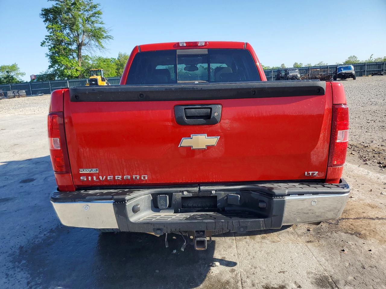 2009 Chevrolet Silverado K1500 Ltz Red vin: 3GCEK33389G164435