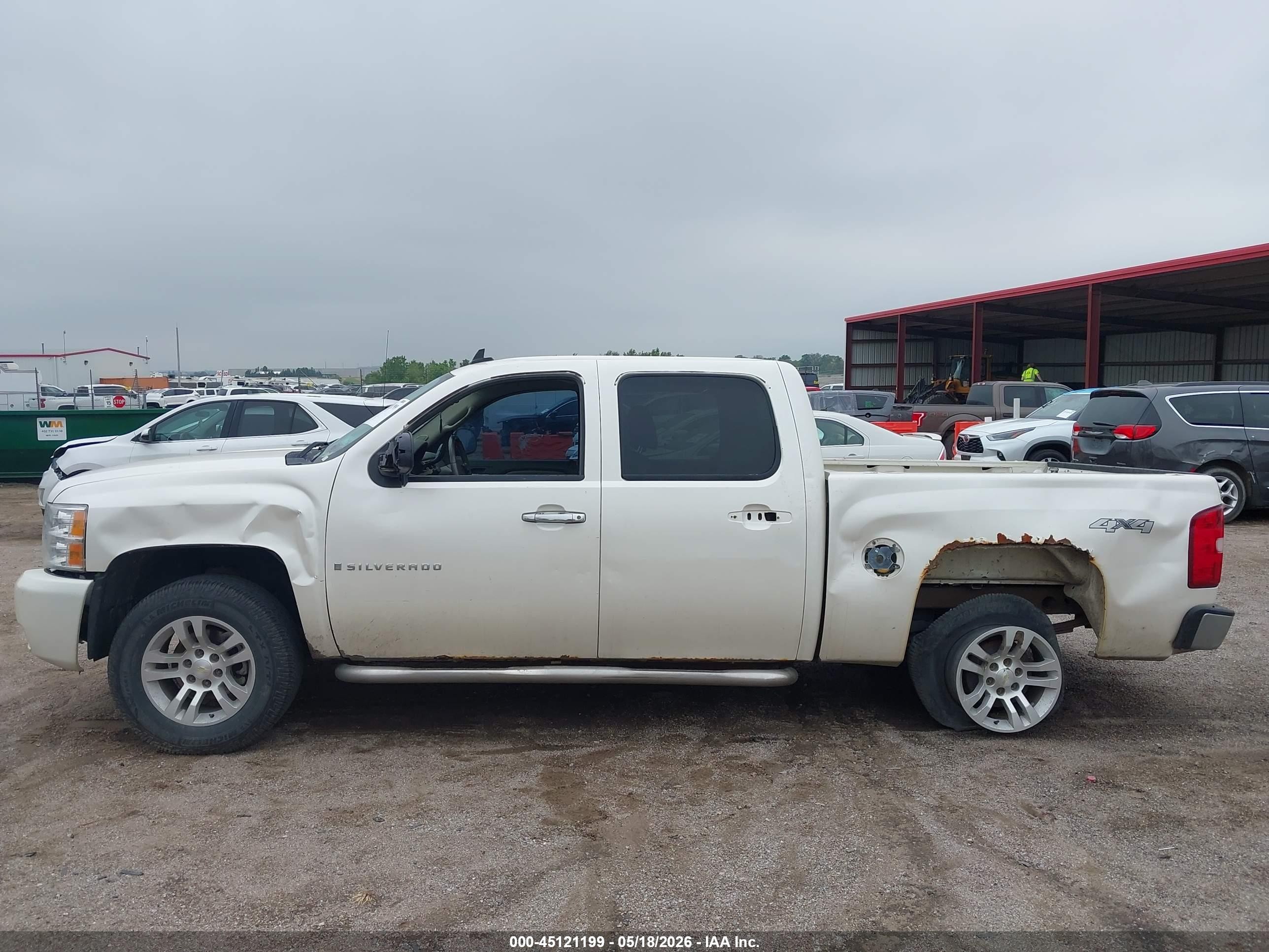 2009 Chevrolet Silverado 1500 Ltz White vin: 3GCEK33389G236847