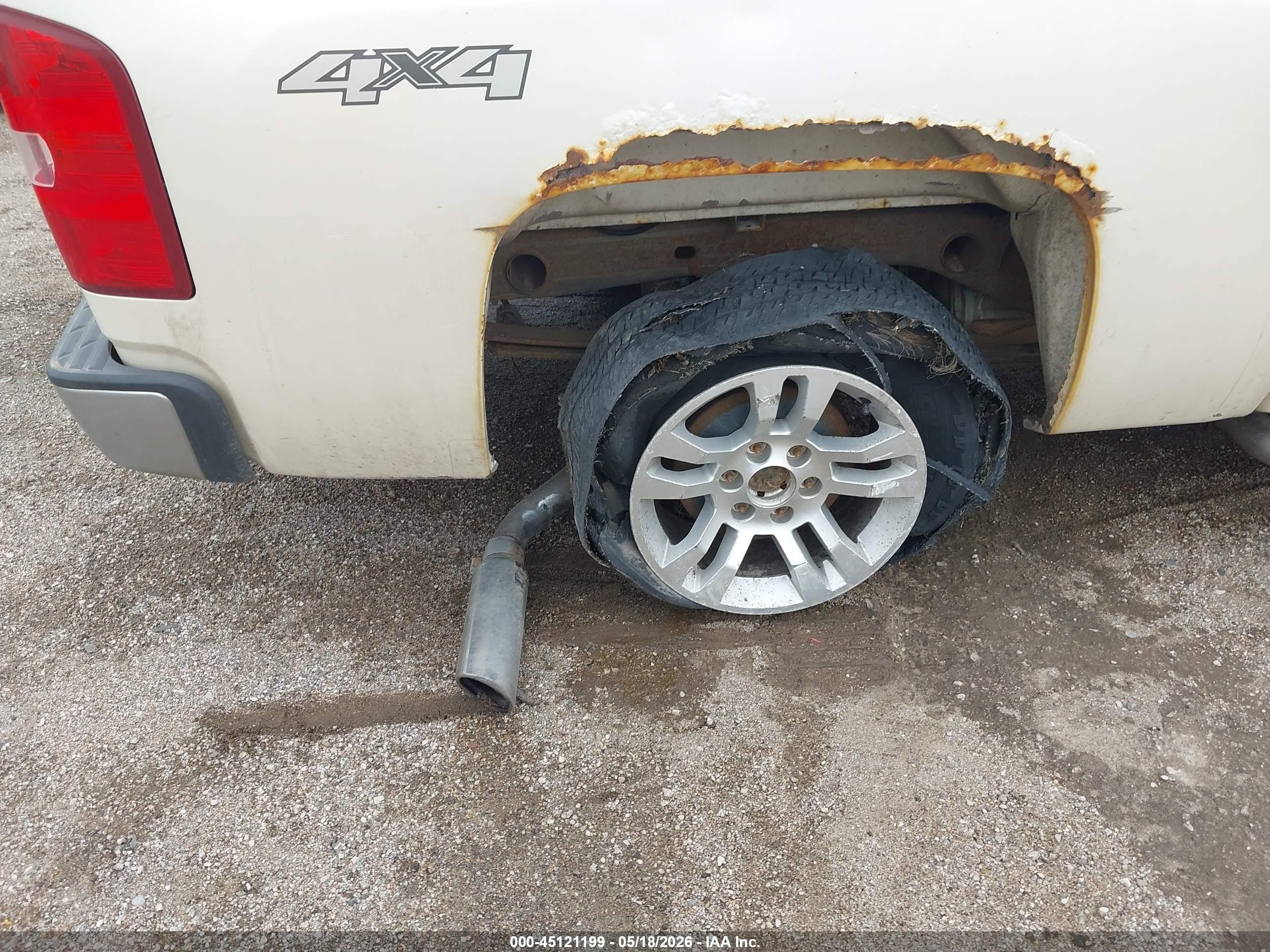 2009 Chevrolet Silverado 1500 Ltz White vin: 3GCEK33389G236847