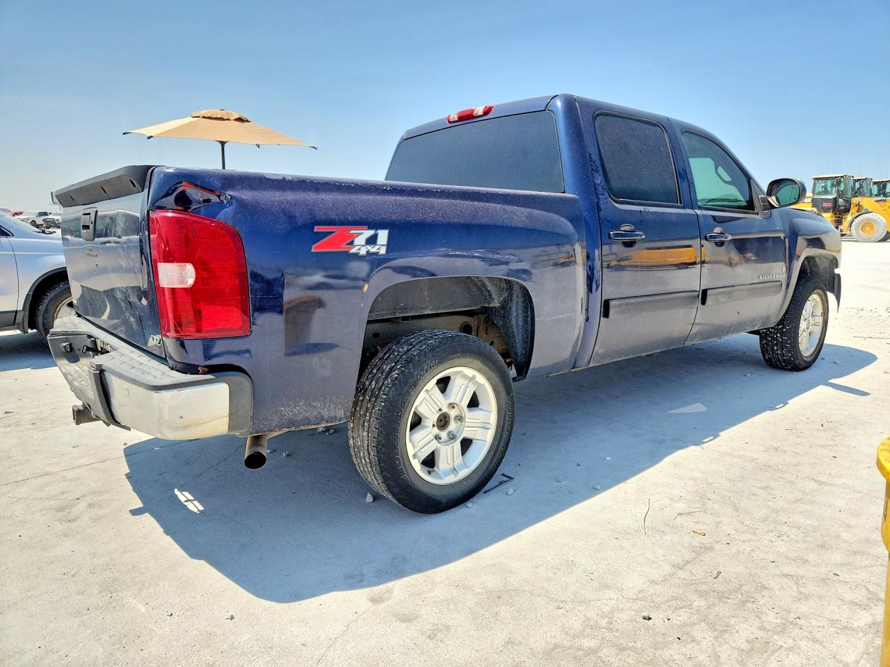 2009 Chevrolet Silverado K1500 Ltz Синий vin: 3GCEK33399G236582