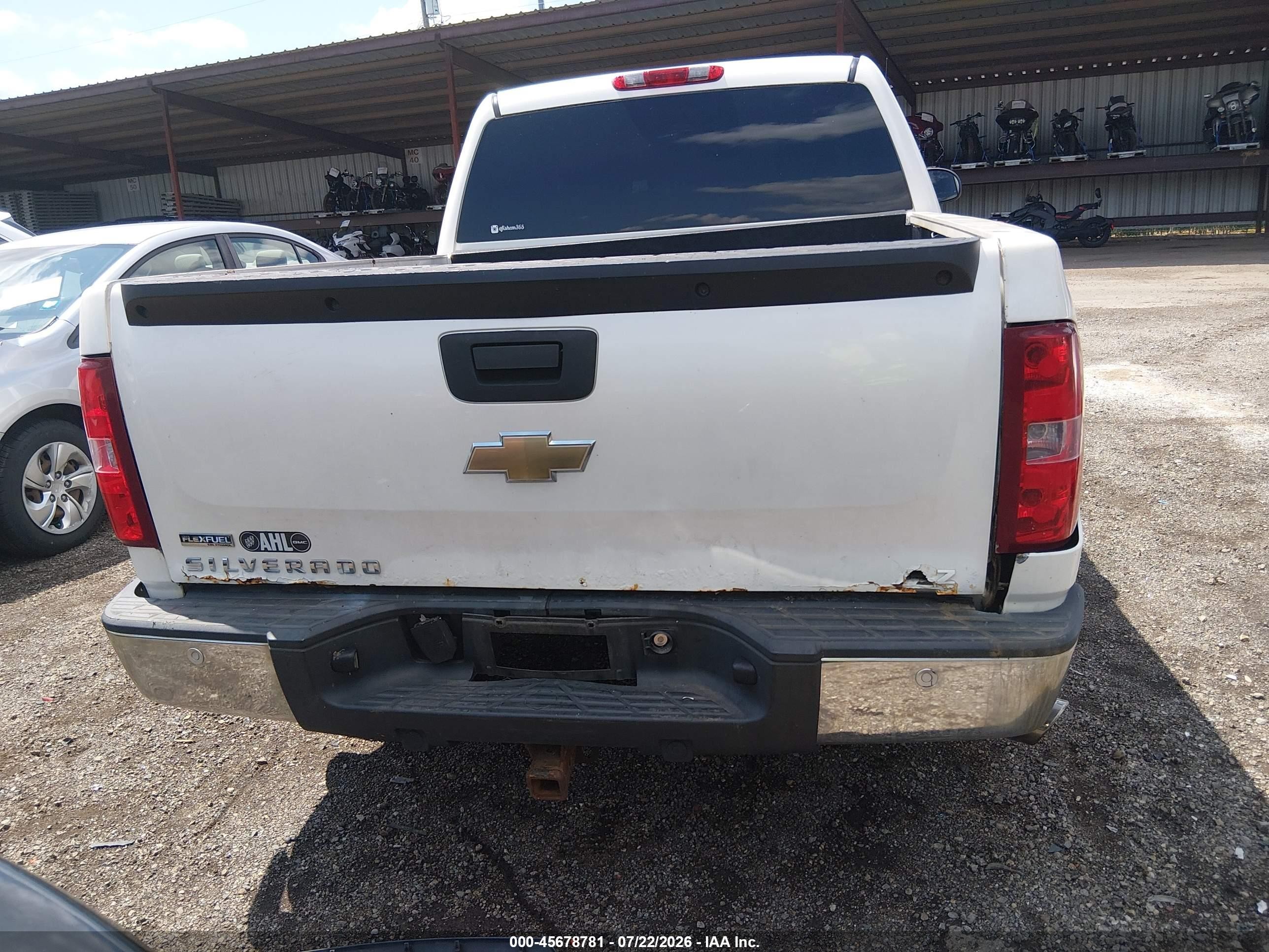 2009 Chevrolet Silverado 1500 Ltz White vin: 3GCEK33399G251311