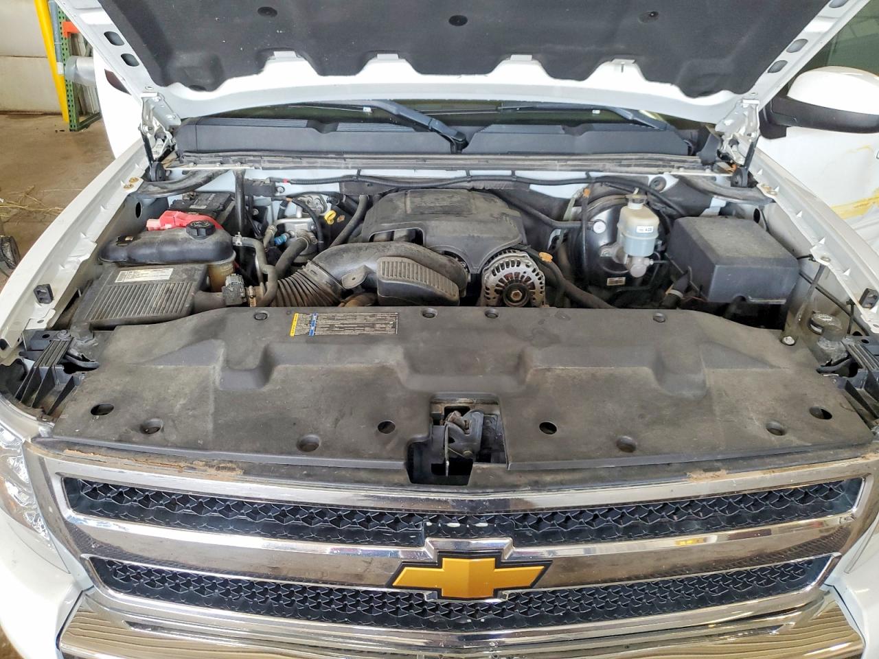 2009 Chevrolet Silverado K1500 Ltz White vin: 3GCEK33M09G125489