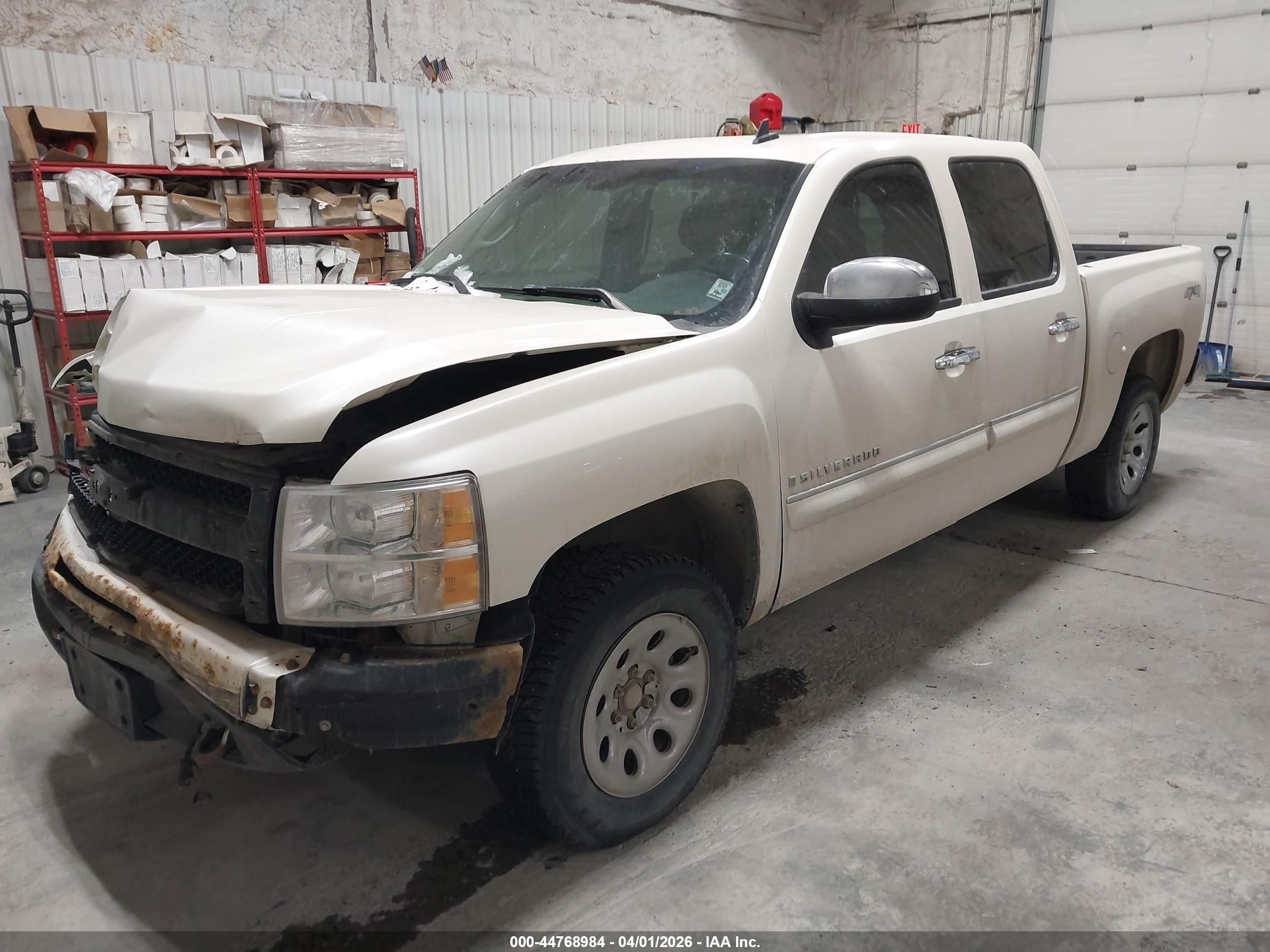 2009 Chevrolet Silverado 1500 Ltz White vin: 3GCEK33M19G158288