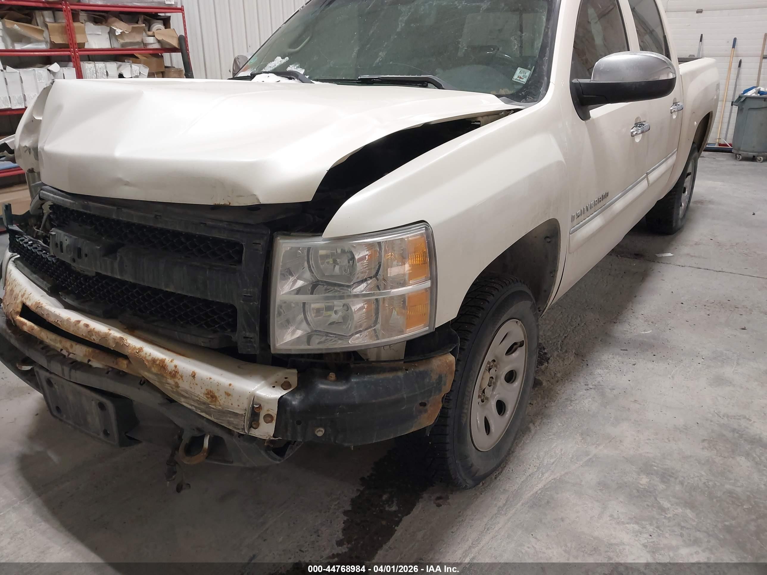 2009 Chevrolet Silverado 1500 Ltz White vin: 3GCEK33M19G158288
