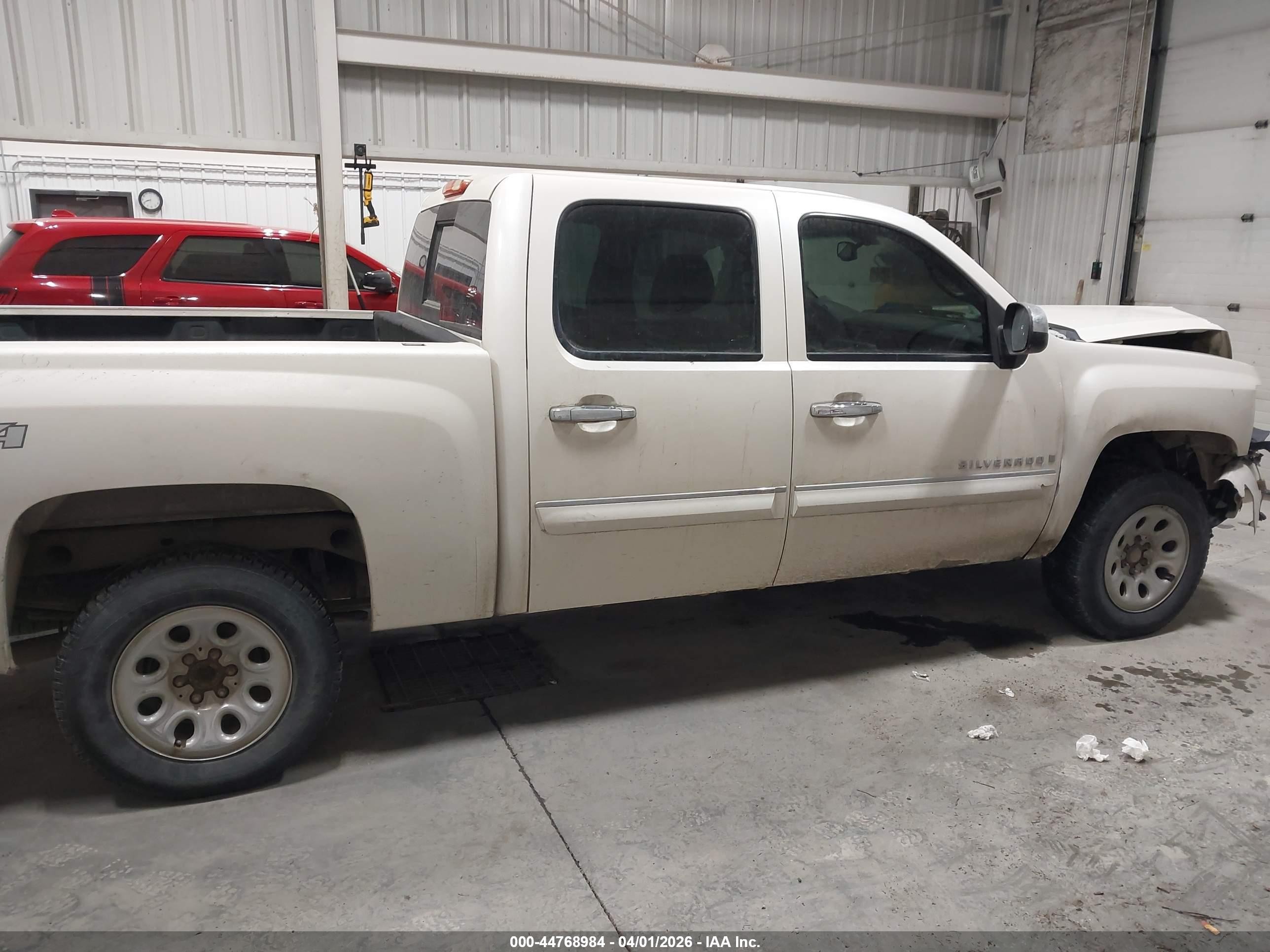 2009 Chevrolet Silverado 1500 Ltz White vin: 3GCEK33M19G158288