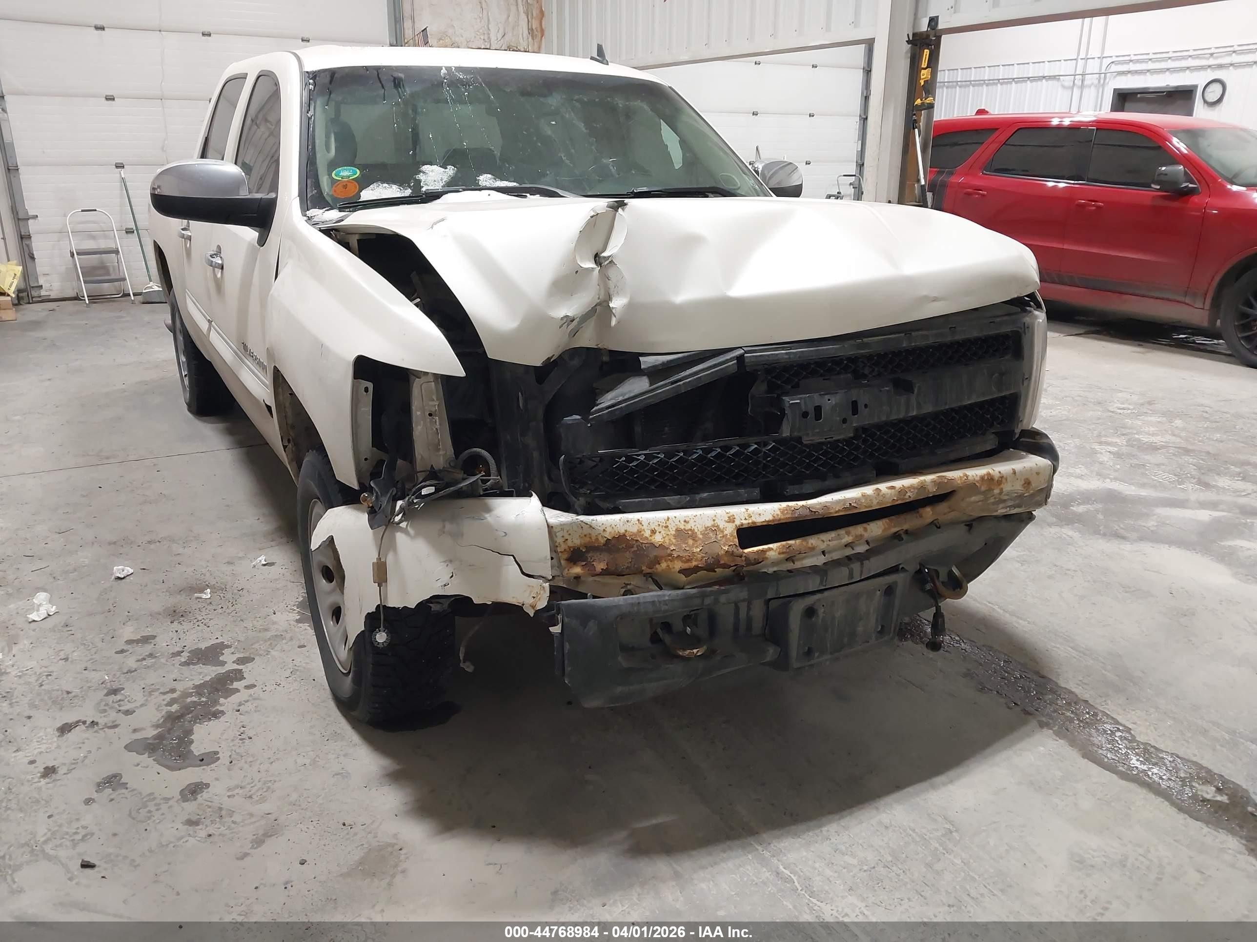 2009 Chevrolet Silverado 1500 Ltz White vin: 3GCEK33M19G158288