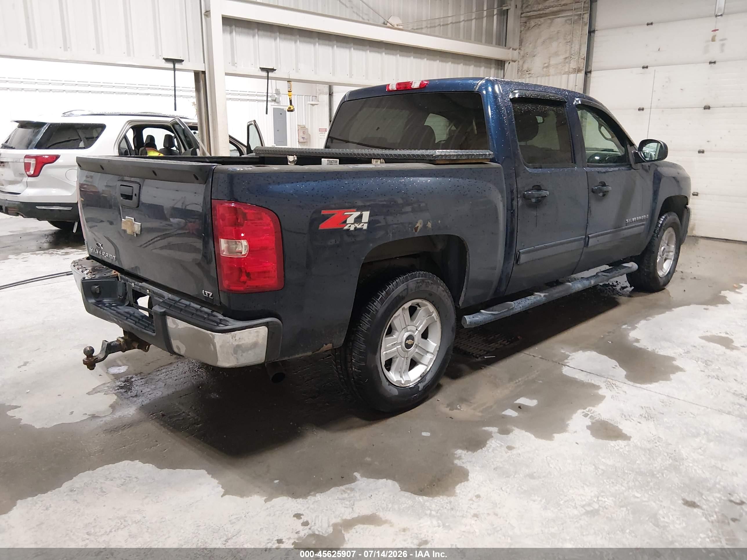 2009 Chevrolet Silverado 1500 Ltz Navy vin: 3GCEK33M19G231692