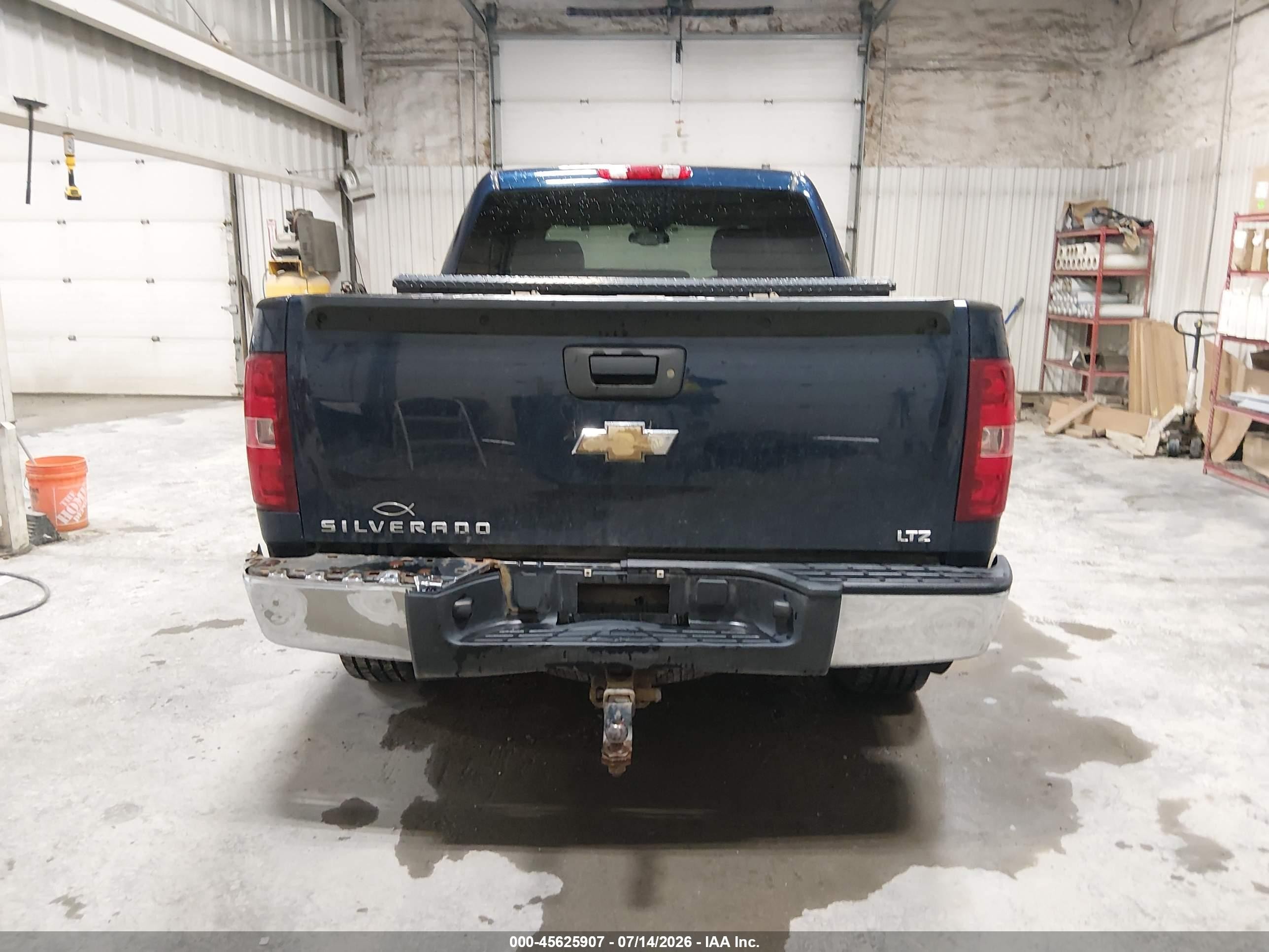 2009 Chevrolet Silverado 1500 Ltz Navy vin: 3GCEK33M19G231692