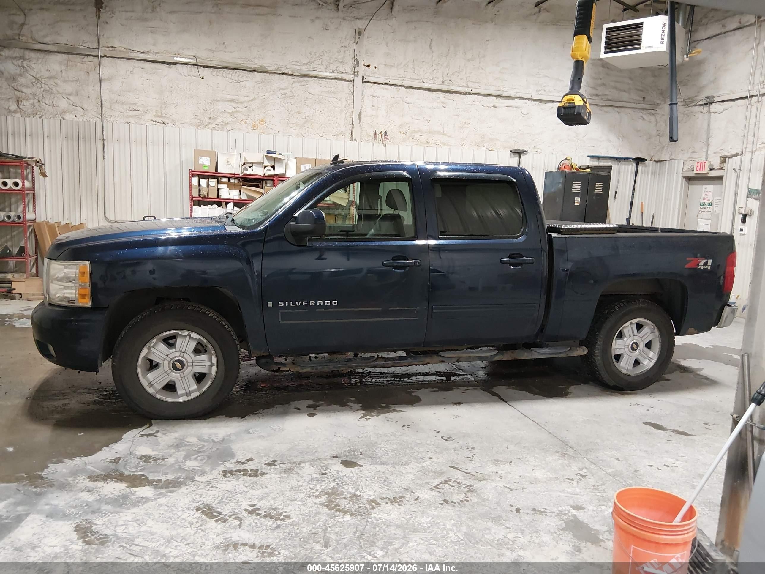 2009 Chevrolet Silverado 1500 Ltz Navy vin: 3GCEK33M19G231692