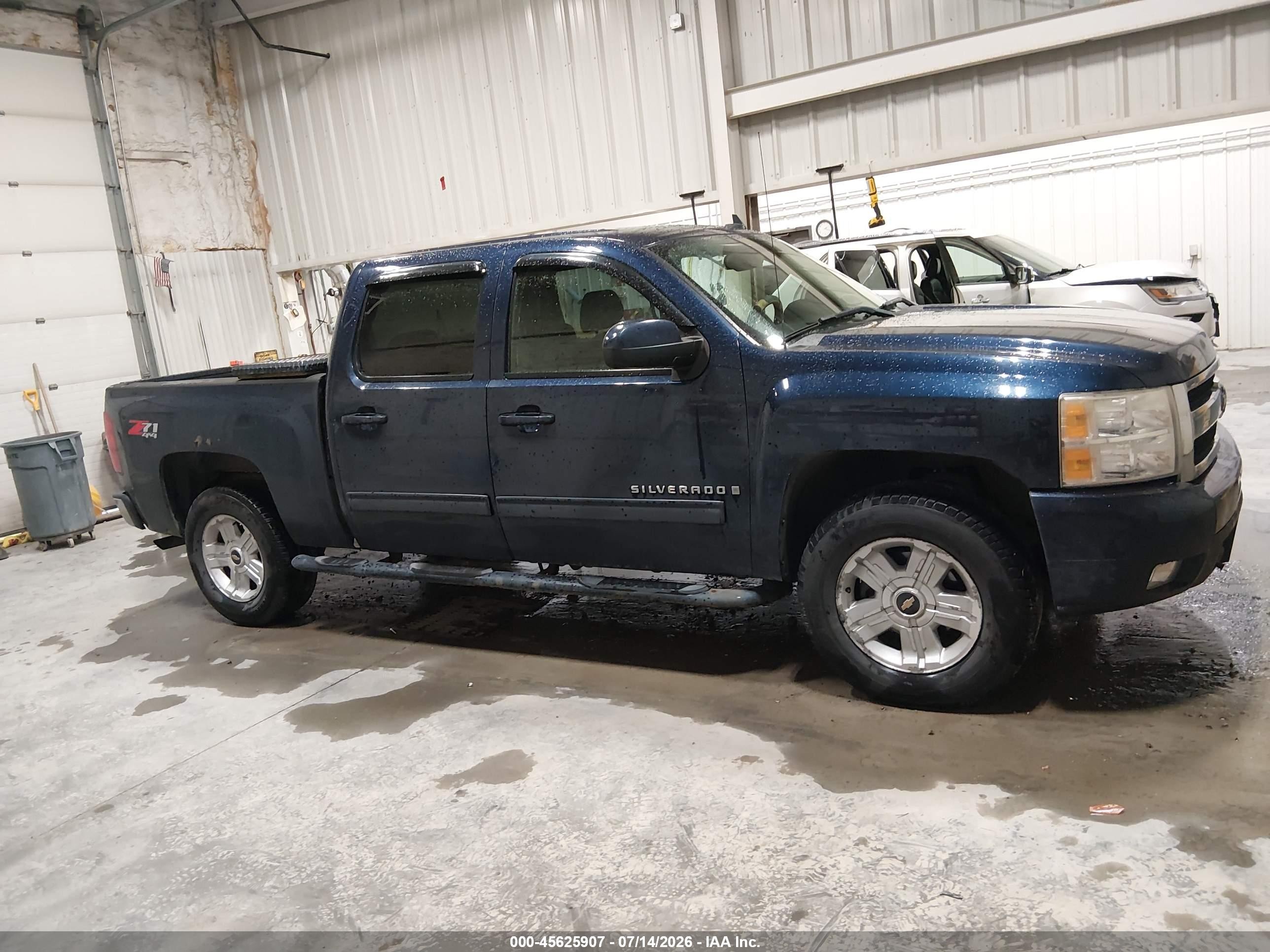 2009 Chevrolet Silverado 1500 Ltz Navy vin: 3GCEK33M19G231692
