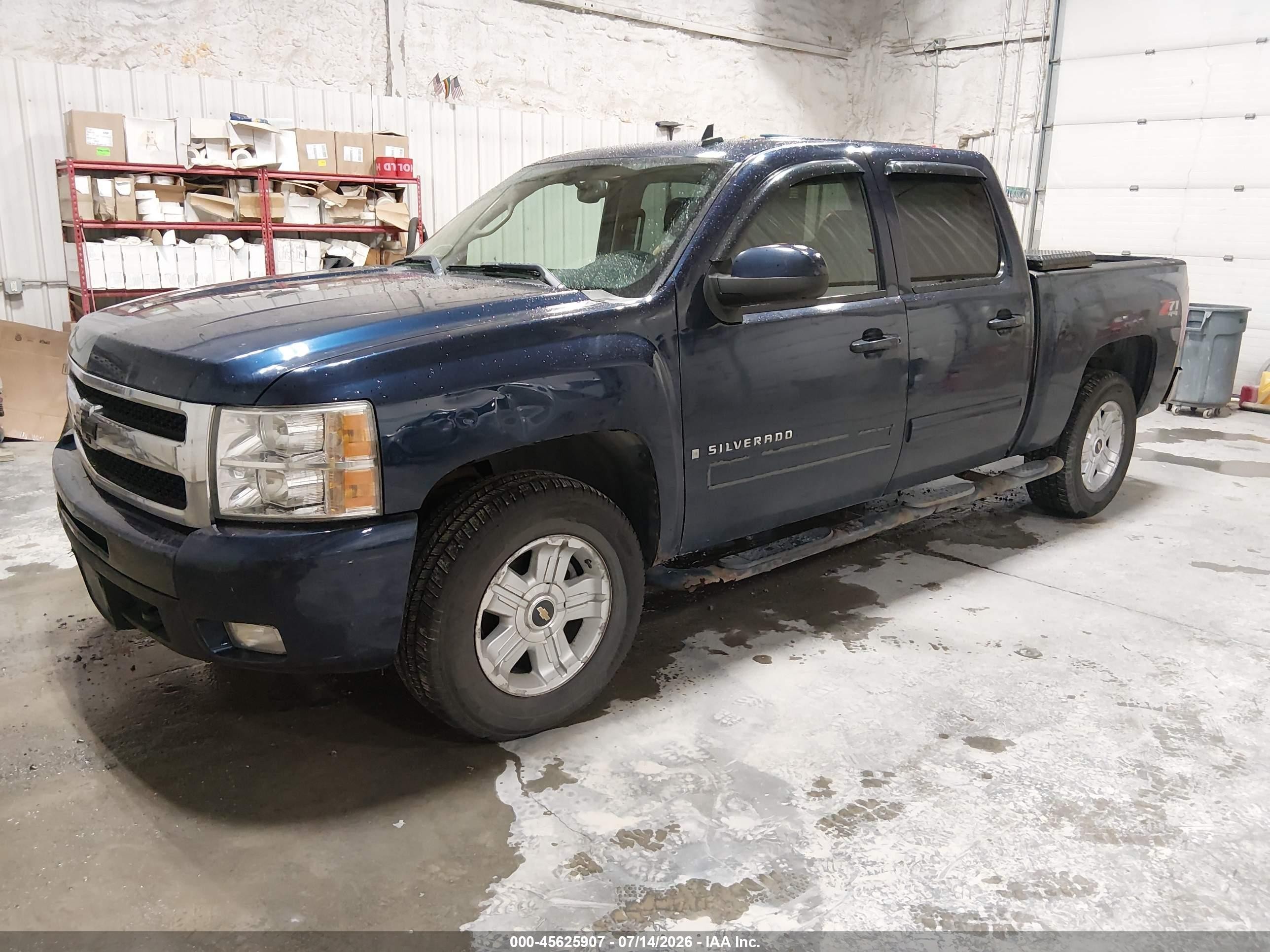 2009 Chevrolet Silverado 1500 Ltz Navy vin: 3GCEK33M19G231692