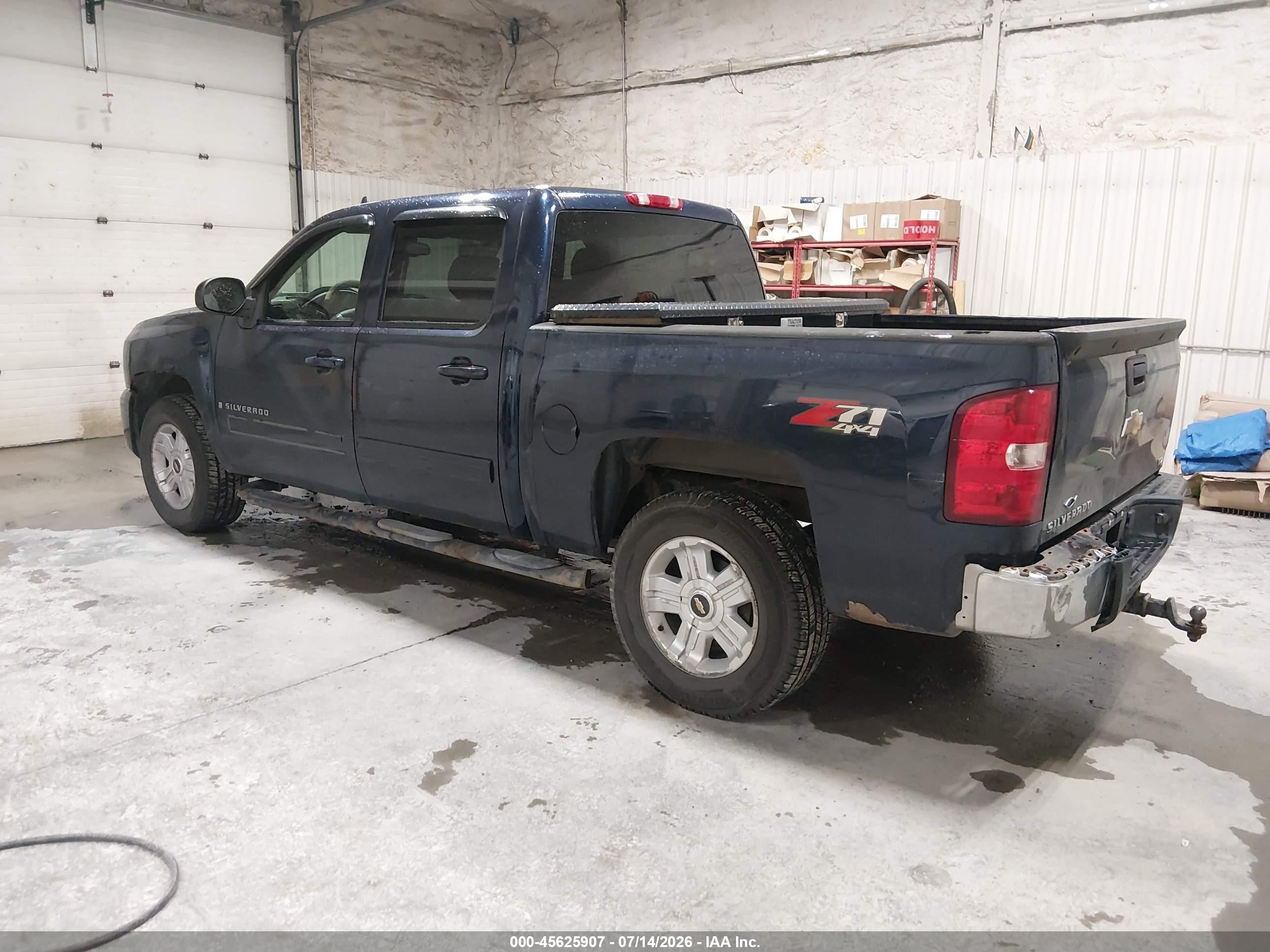 2009 Chevrolet Silverado 1500 Ltz Navy vin: 3GCEK33M19G231692