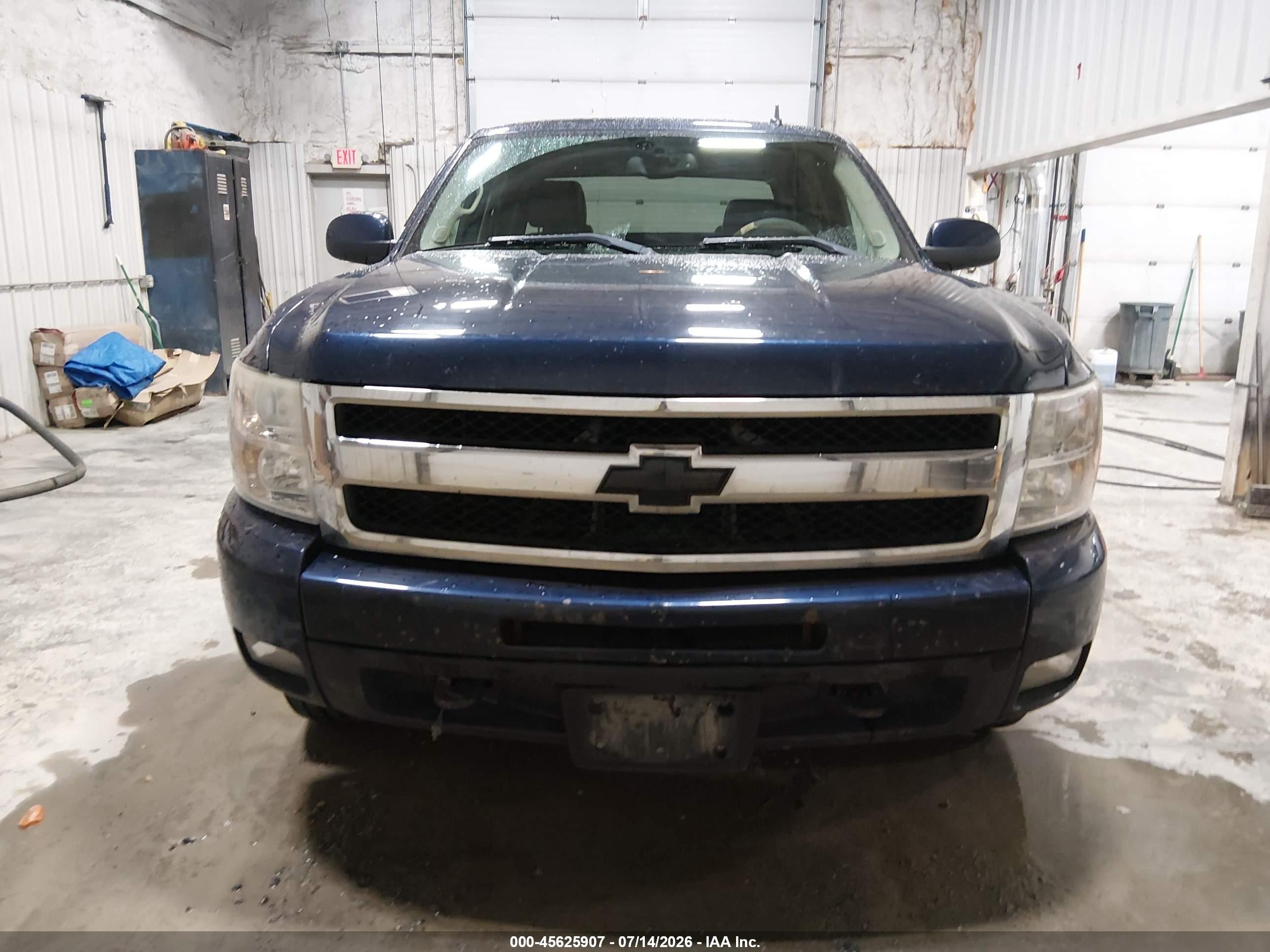 2009 Chevrolet Silverado 1500 Ltz Navy vin: 3GCEK33M19G231692