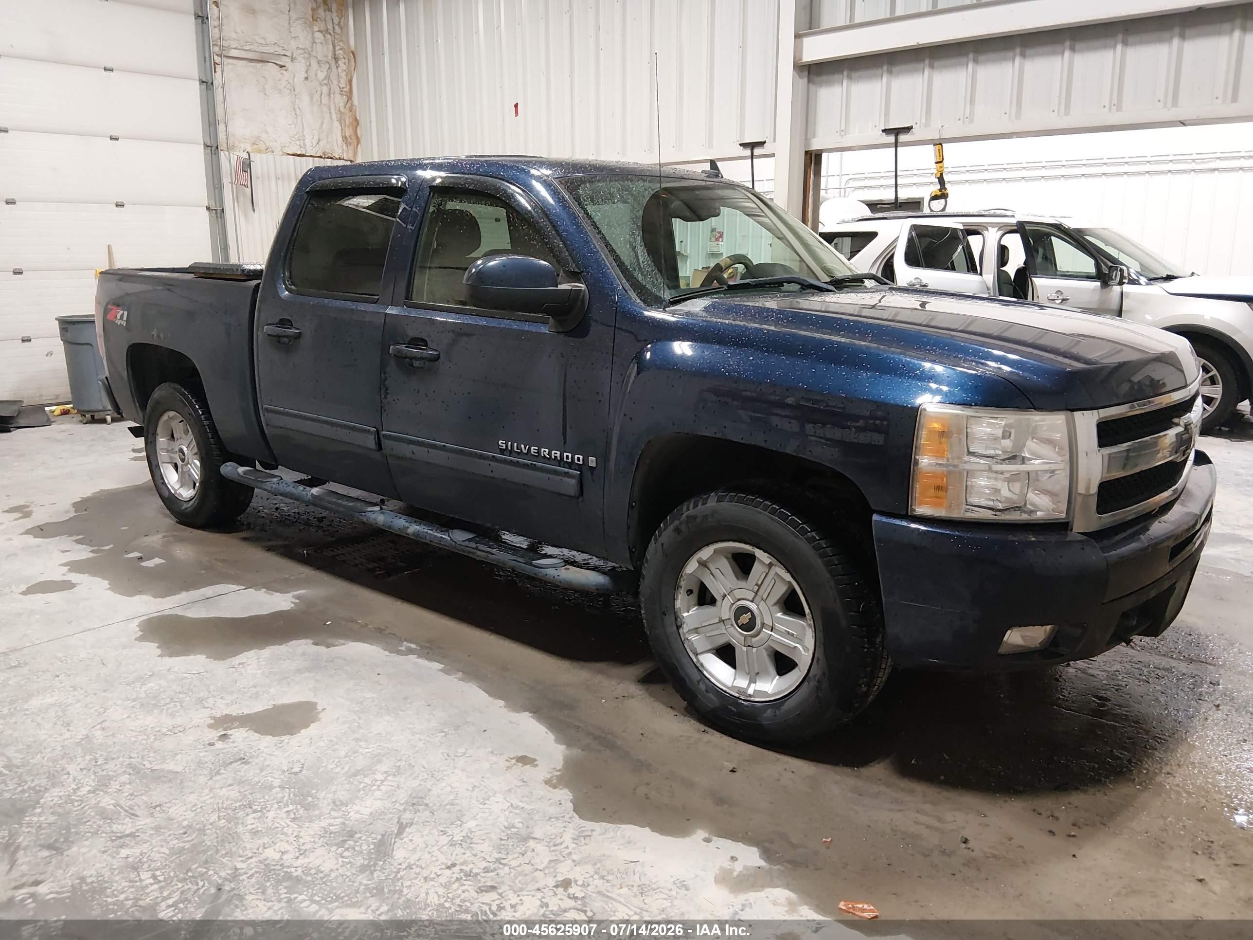 2009 Chevrolet Silverado 1500 Ltz Navy vin: 3GCEK33M19G231692