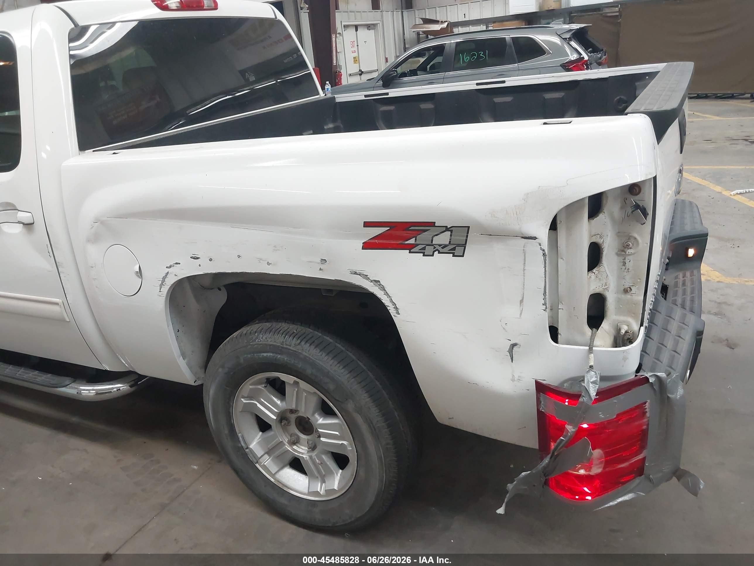 2009 Chevrolet Silverado 1500 Ltz White vin: 3GCEK33M39G102448